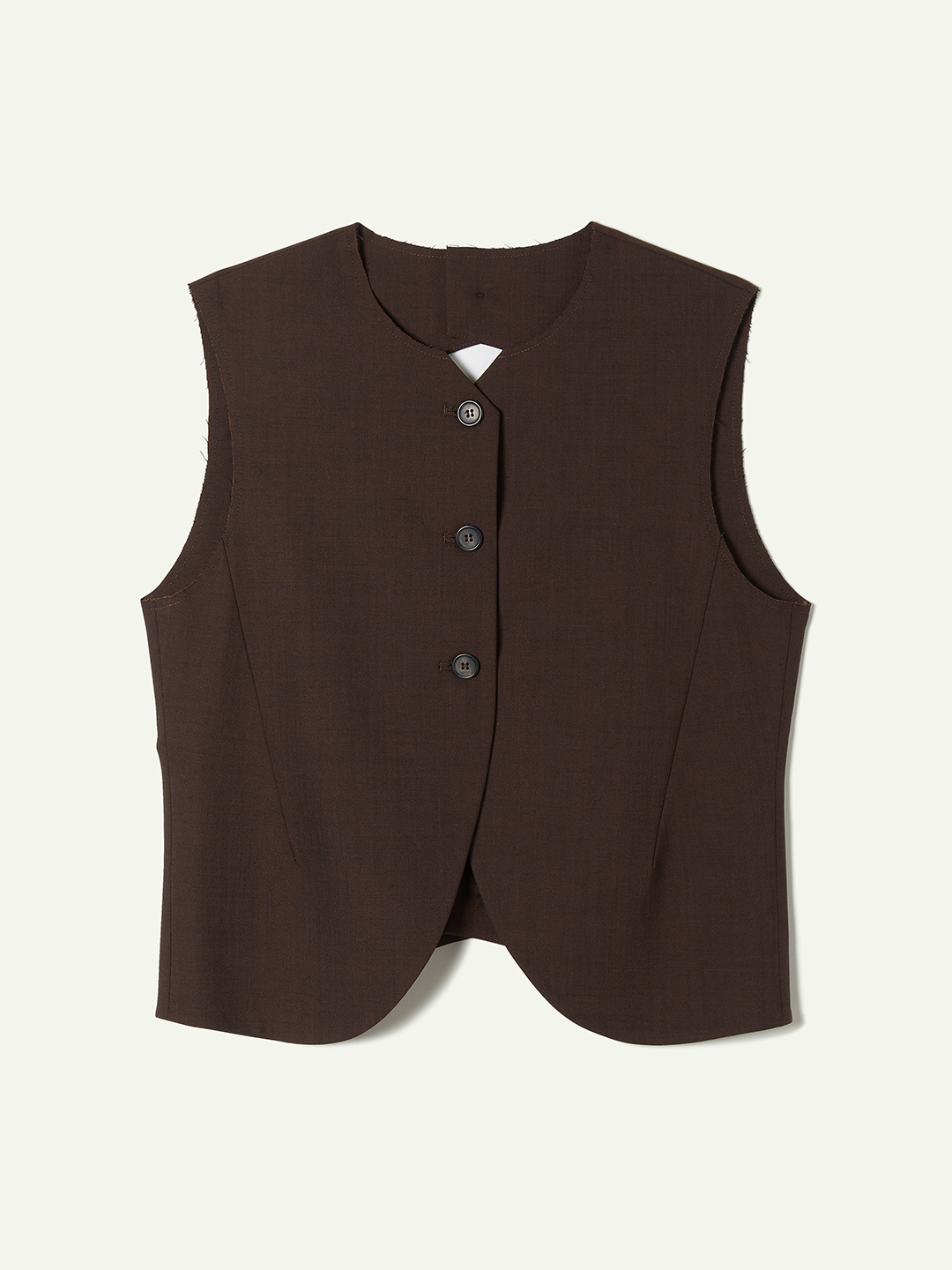 トップス LEINWANDE / Cable Knit Camisole Brown leinwande ニット セーター 「leinwande（ラインヴァンド