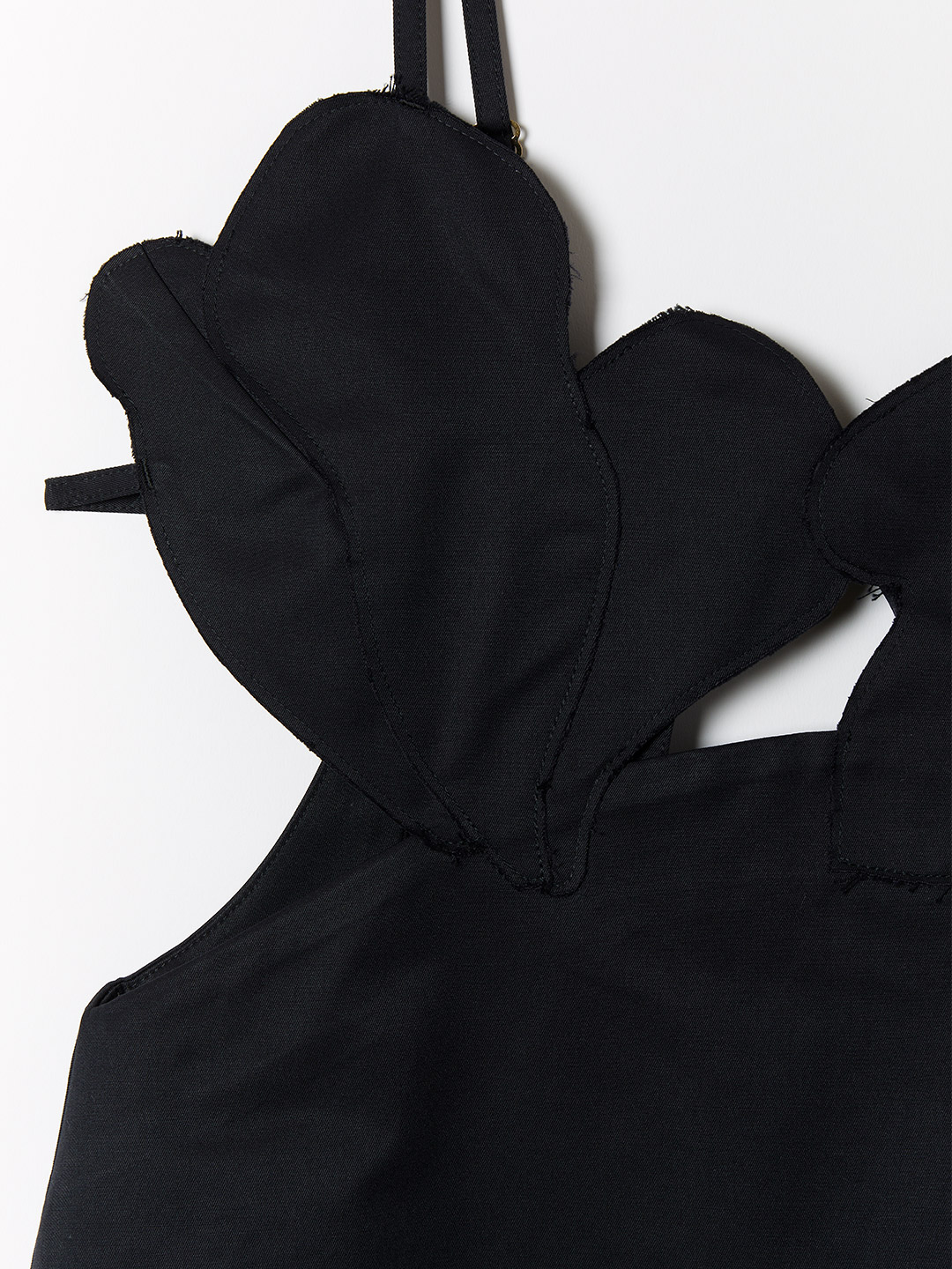 Petal Strap Dress 詳細画像 Black 4