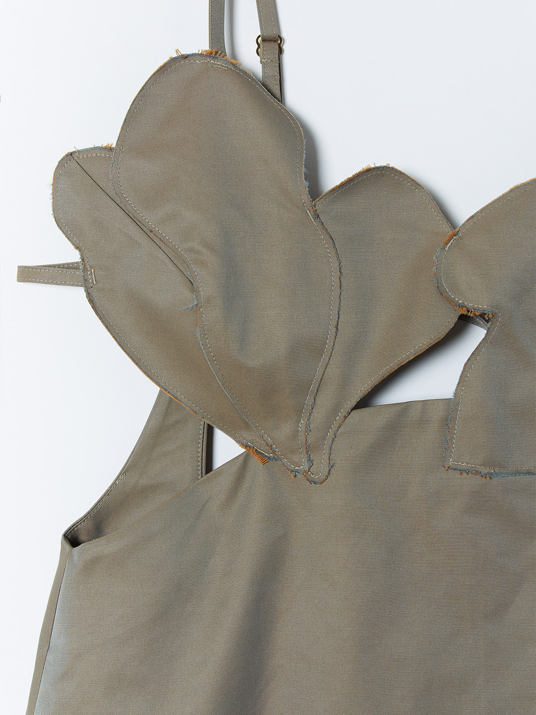 Petal Strap Dress 詳細画像 Khaki 4