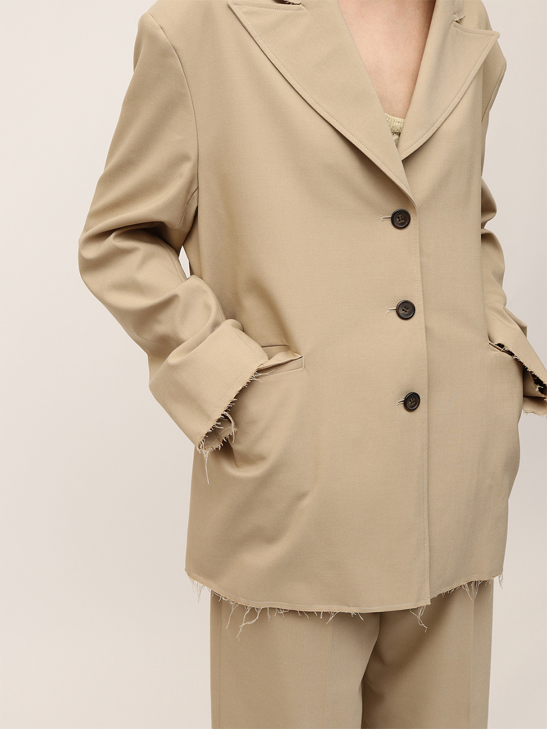 Relaxed Jacket 詳細画像 Beige 11
