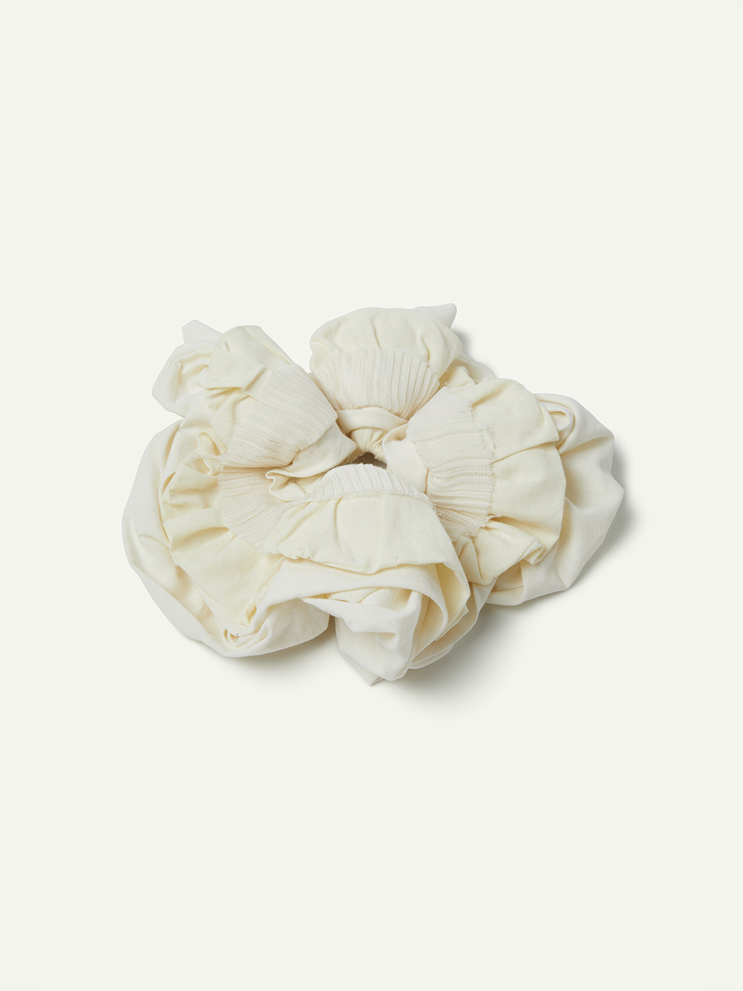 Peony Scrunchie L 詳細画像 White 2