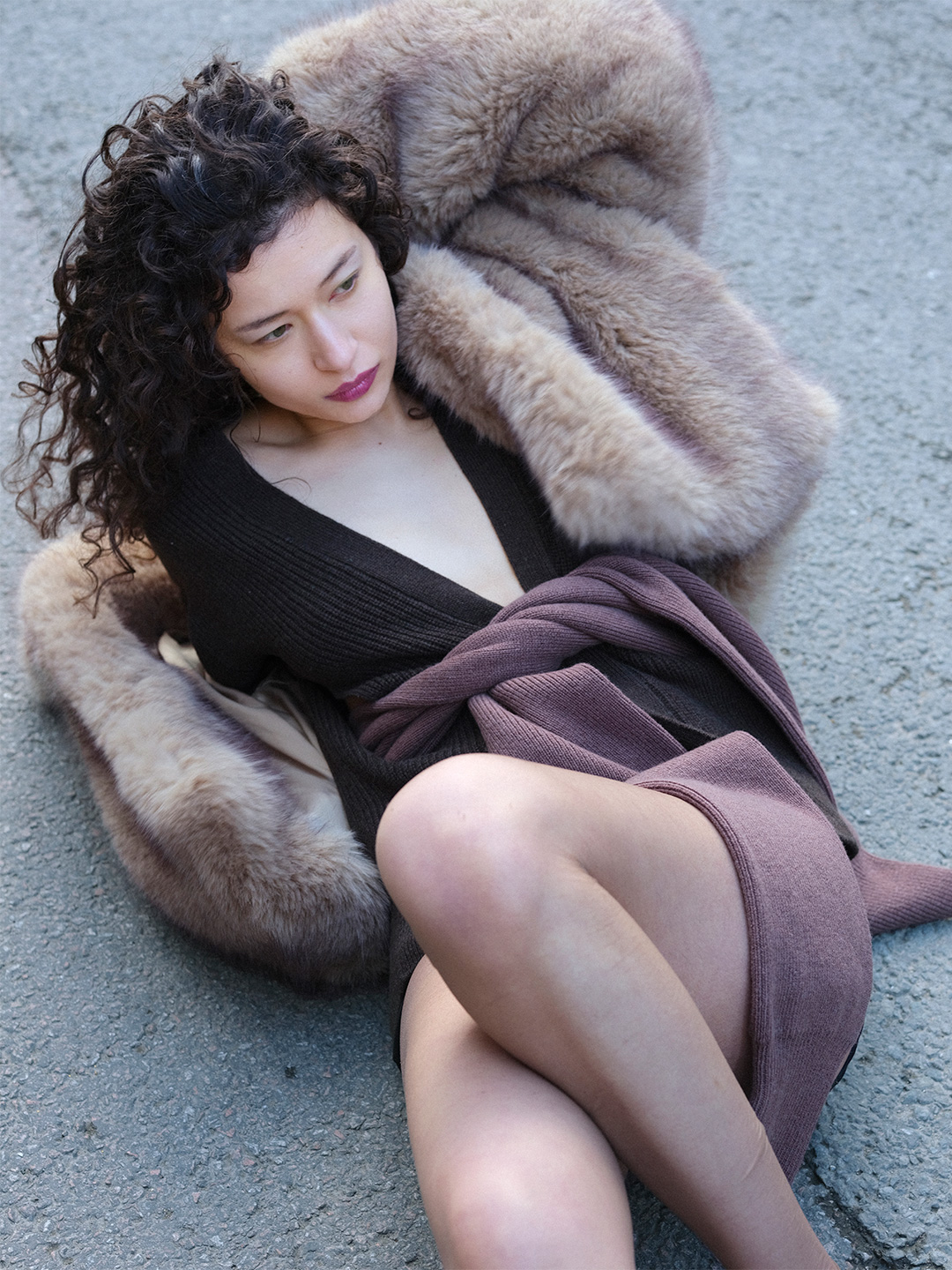 Egg Fur Coat 詳細画像 Beige 4