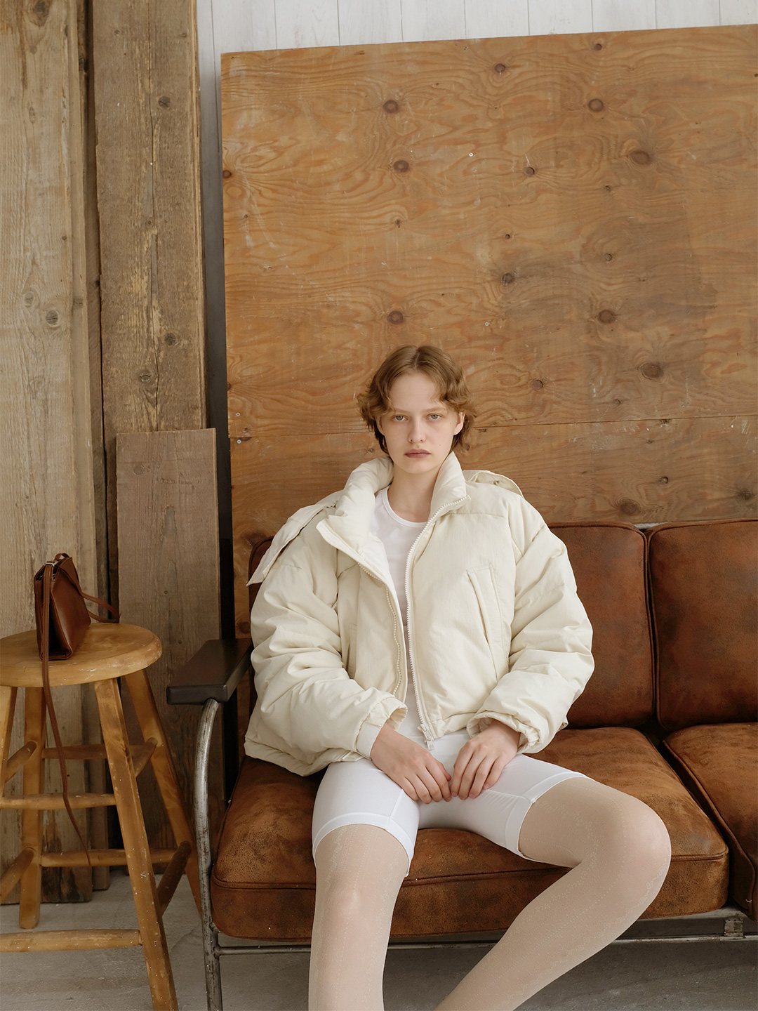 Hooded Down Jacket 詳細画像 White 4