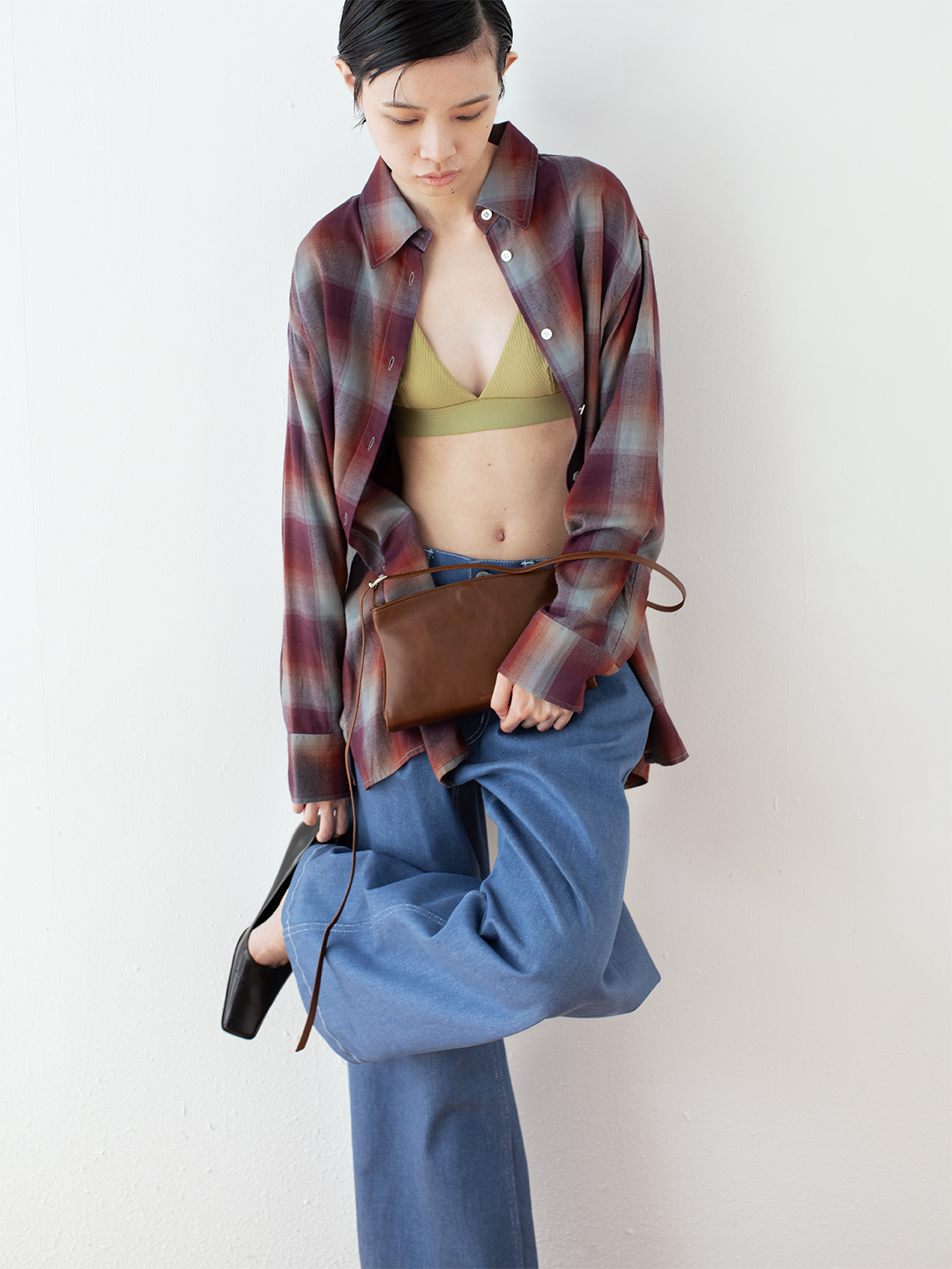 Relax Check Shirts 詳細画像 Red 1