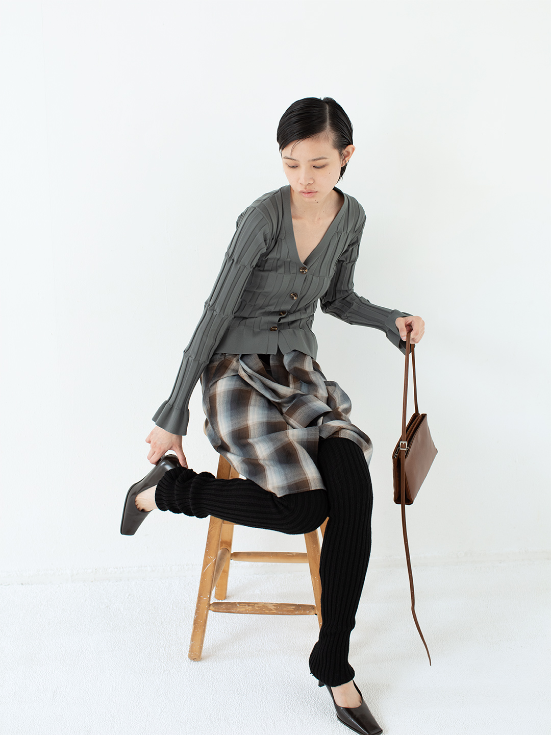 Relax Check Shirts 詳細画像 Blue 3