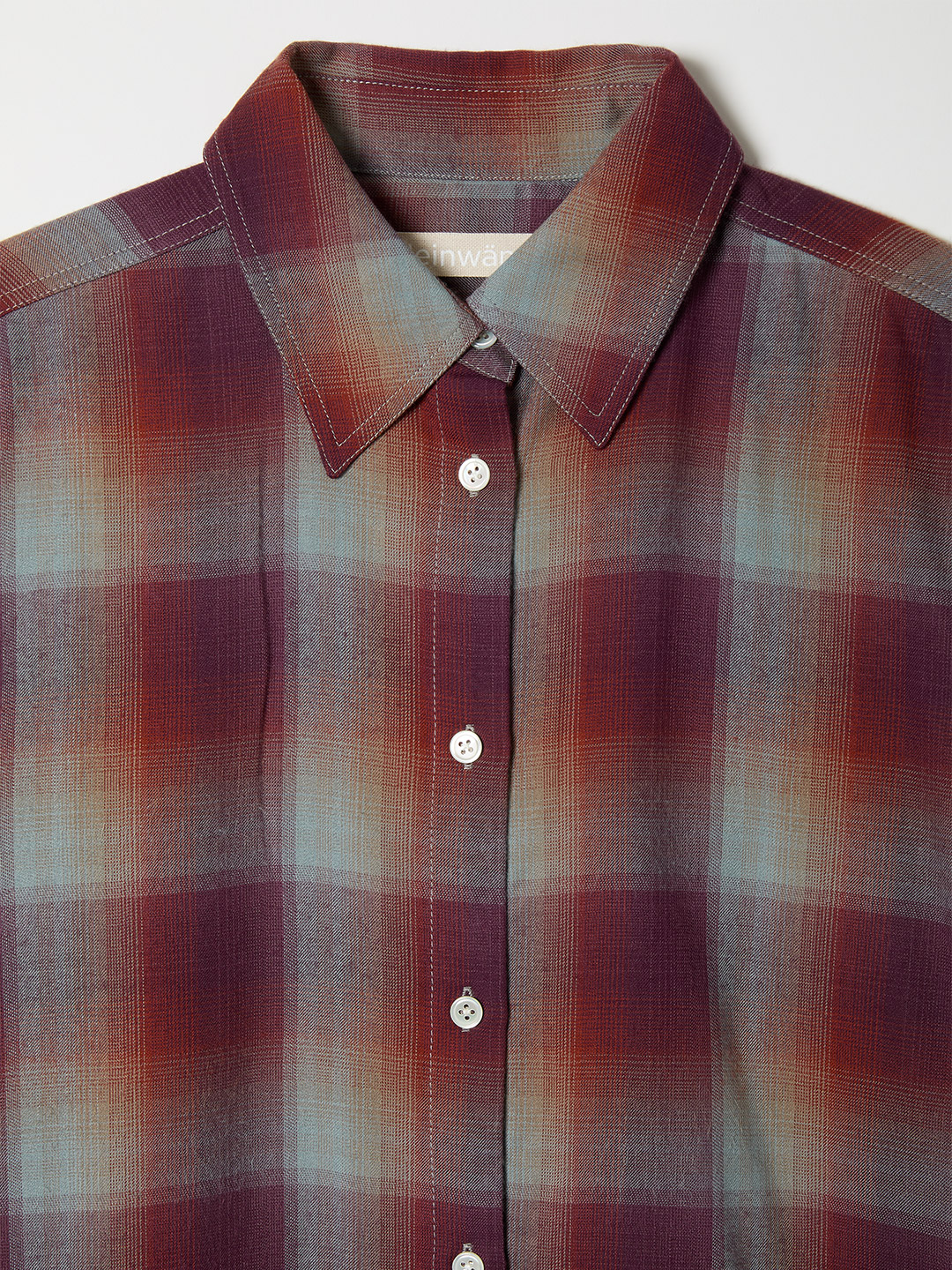 Relax Check Shirts 詳細画像 Red 3