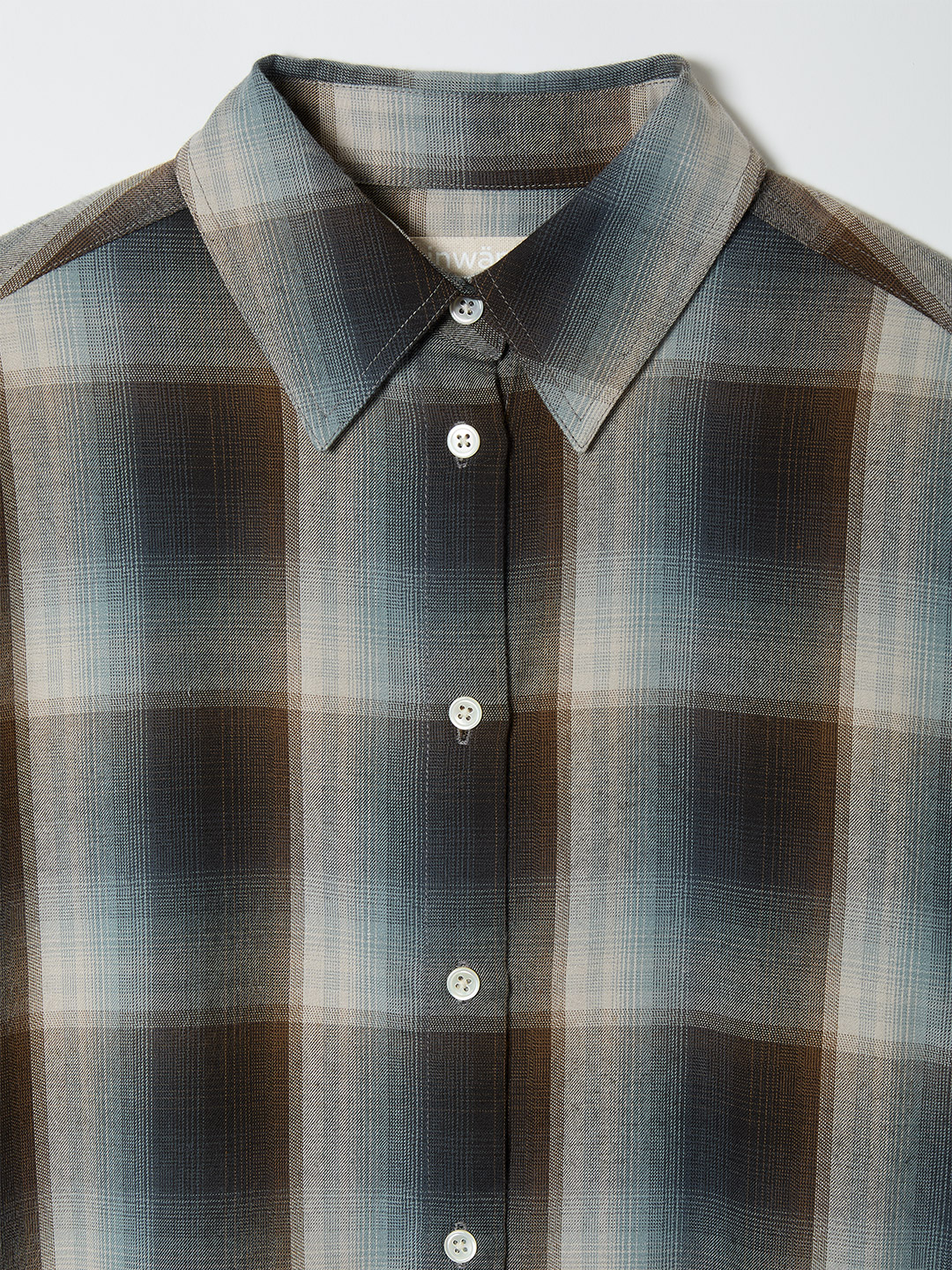 Relax Check Shirts 詳細画像 Blue 3