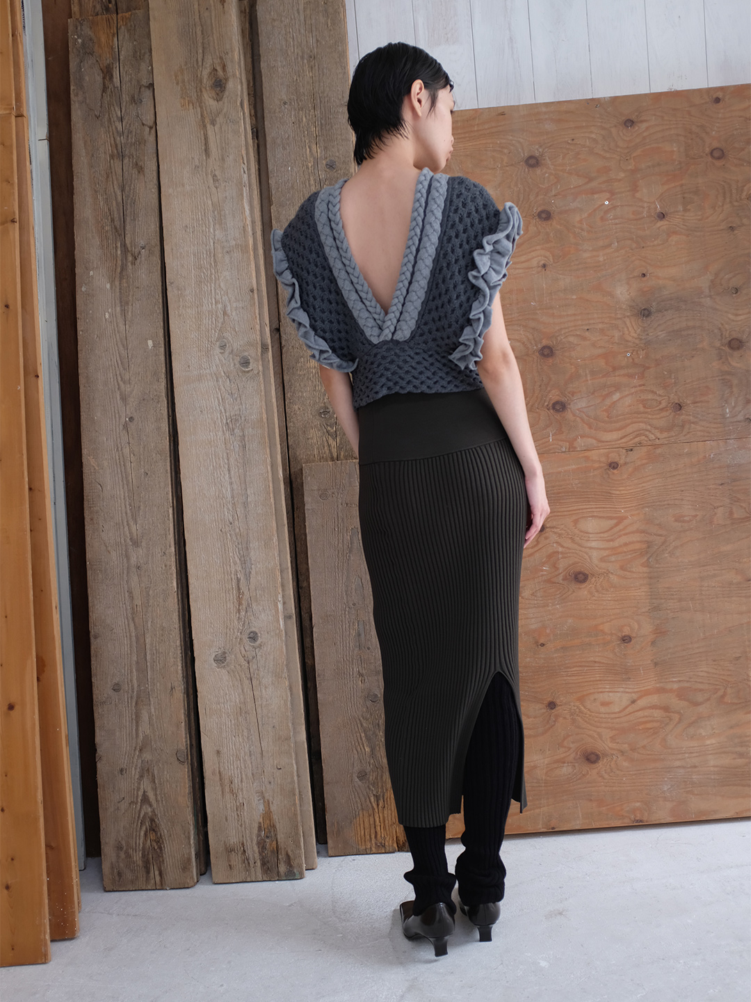 Braids&Frill Top 詳細画像 Blue 1
