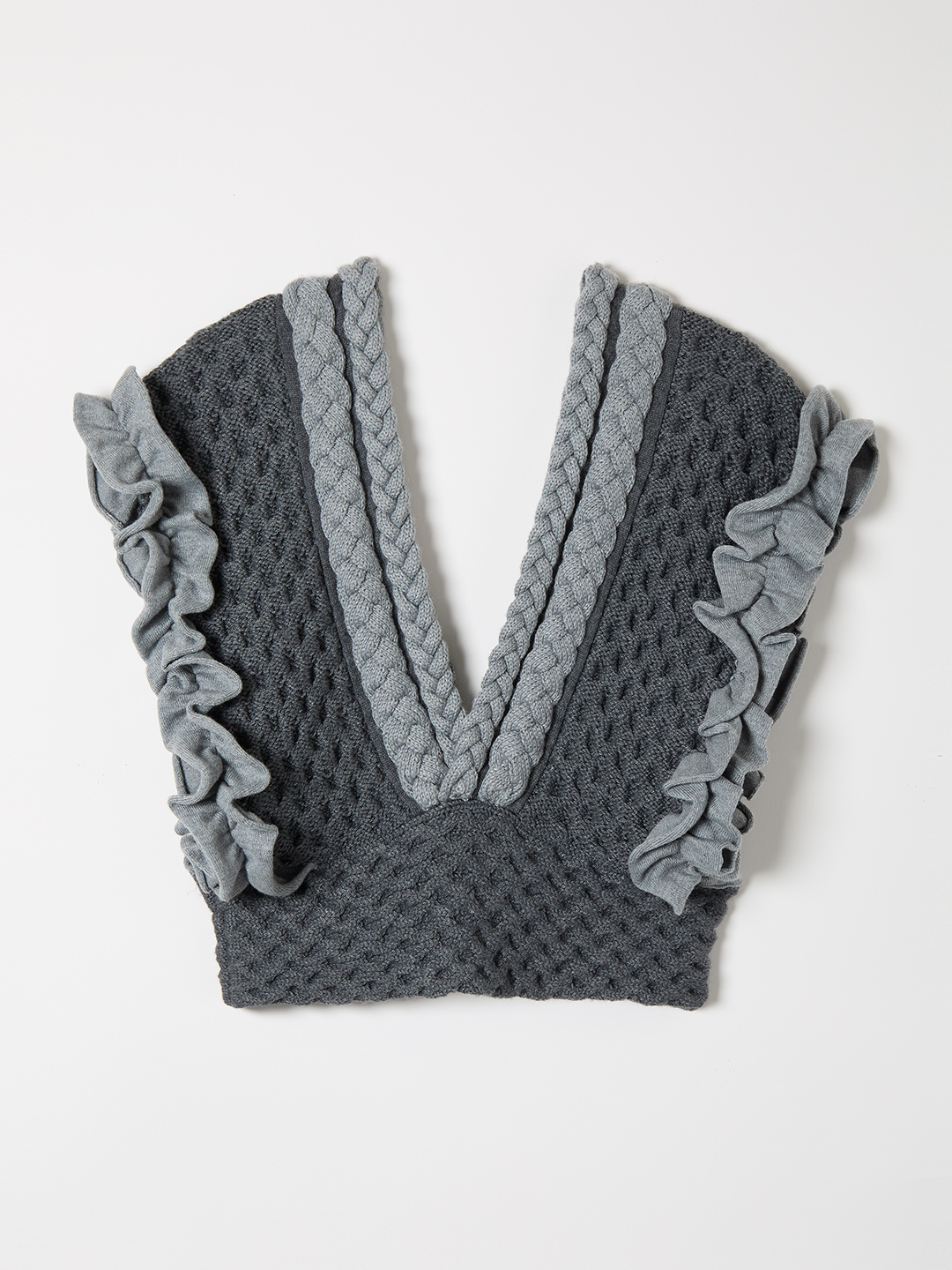 Braids&Frill Top 詳細画像 Blue 2