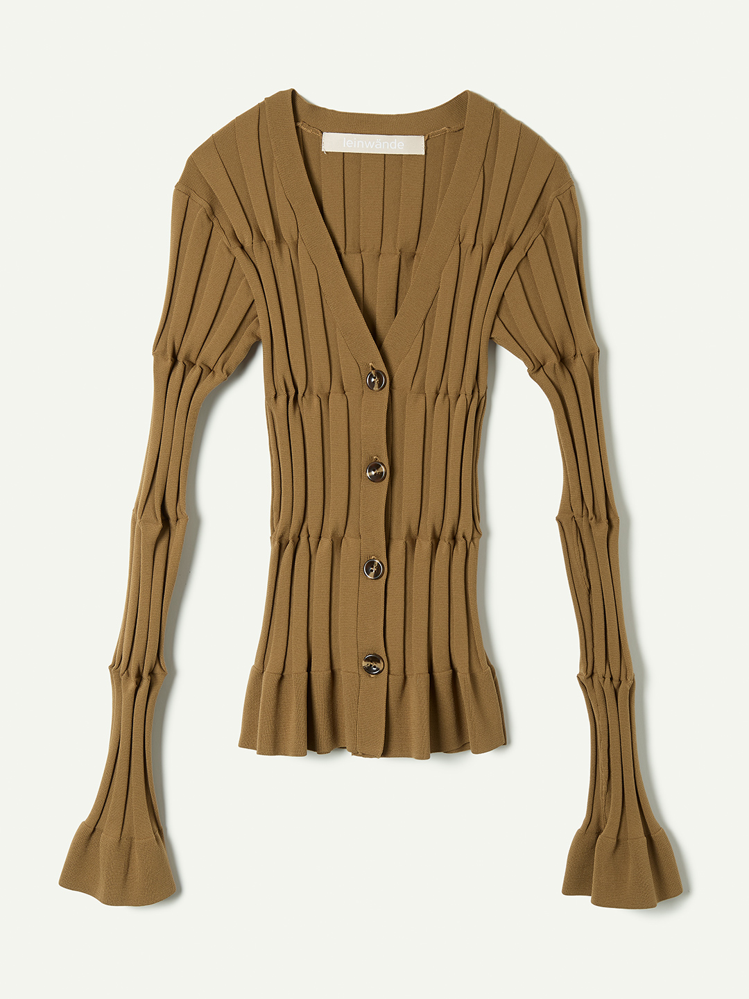 Grid Rib Cardigan