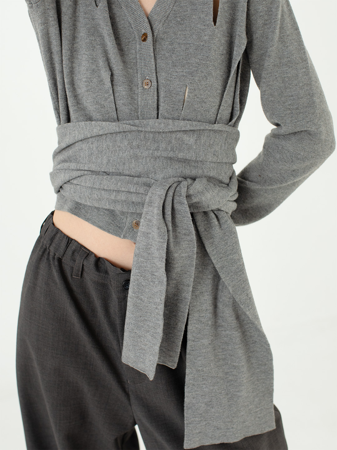 Ribbon Tie Cardigan