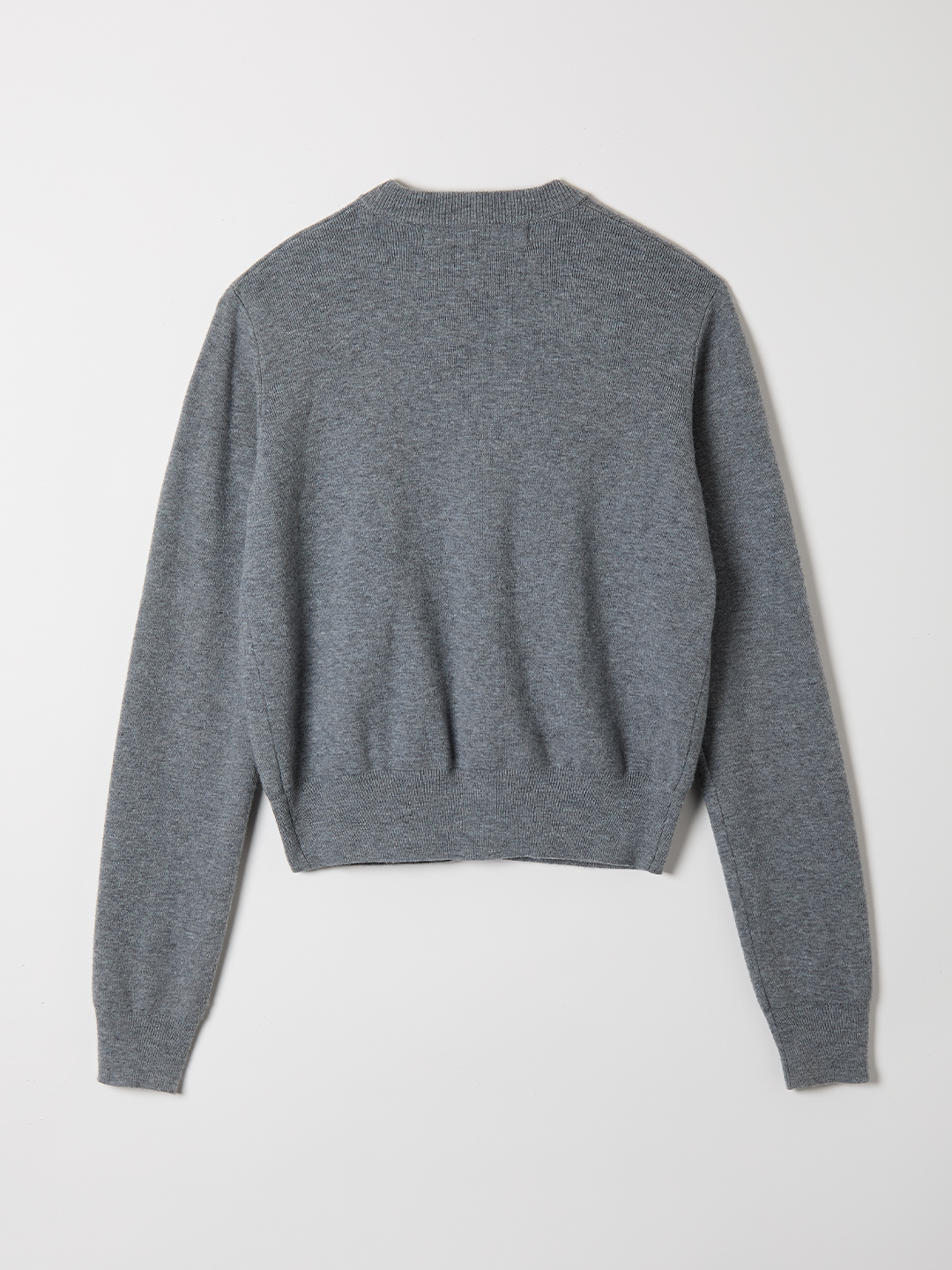 Ribbon Tie Cardigan 詳細画像 Gray 2