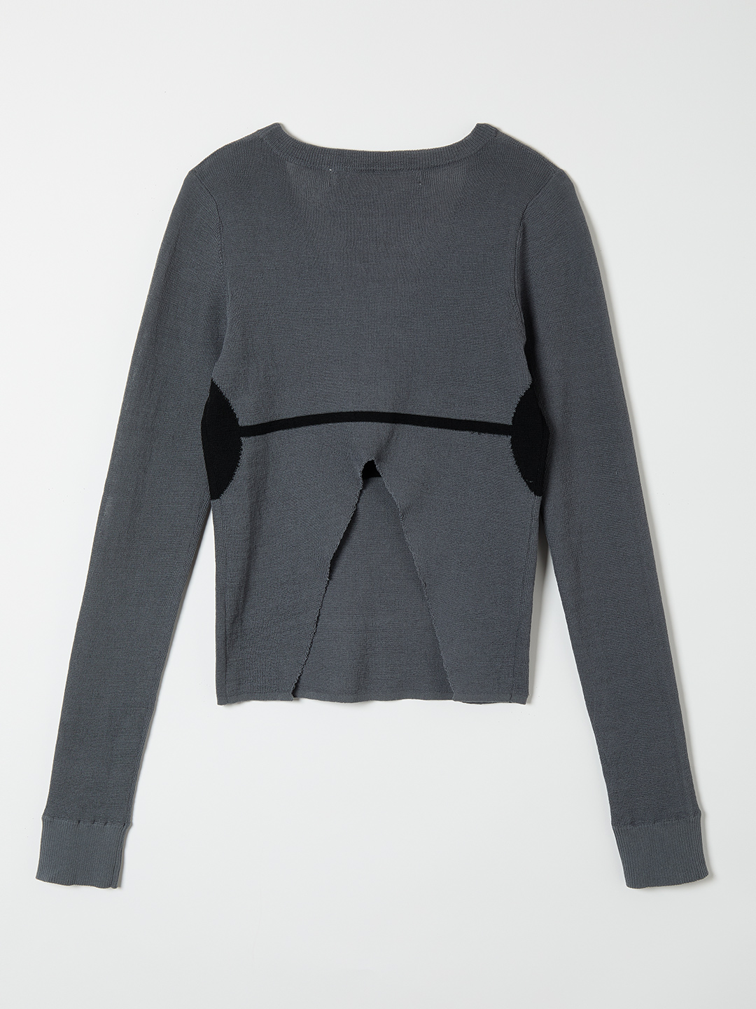 Bra Intarsia Knit 詳細画像 Gray 2