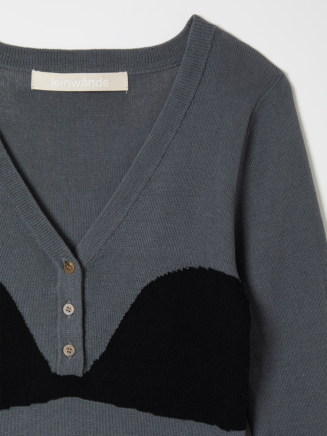 Bra Intarsia Knit 詳細画像 Gray 3