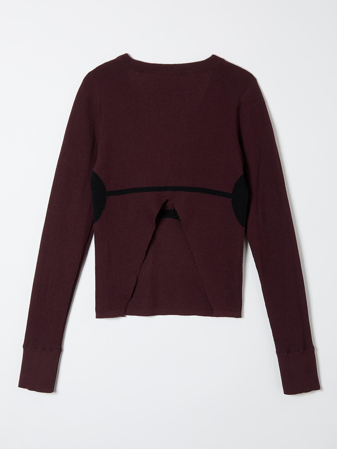 Bra Intarsia Knit 詳細画像 Bordeaux 2