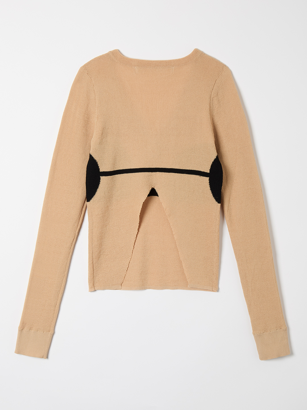 Bra Intarsia Knit 詳細画像 Beige 2