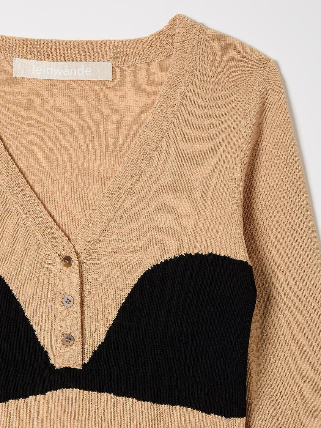Bra Intarsia Knit 詳細画像 Beige 3