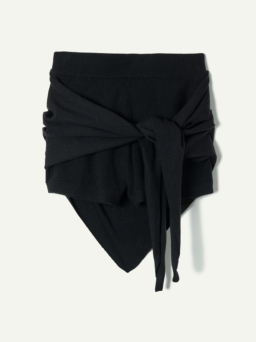 Scarf Knit Shorts/Black | leinwände | ラインヴァンドの公式