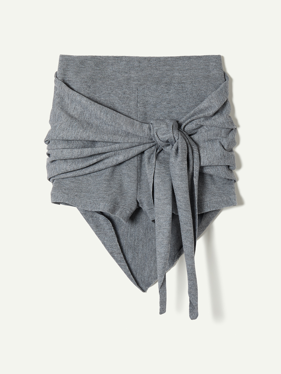Scarf Knit Shorts 詳細画像 Gray 1