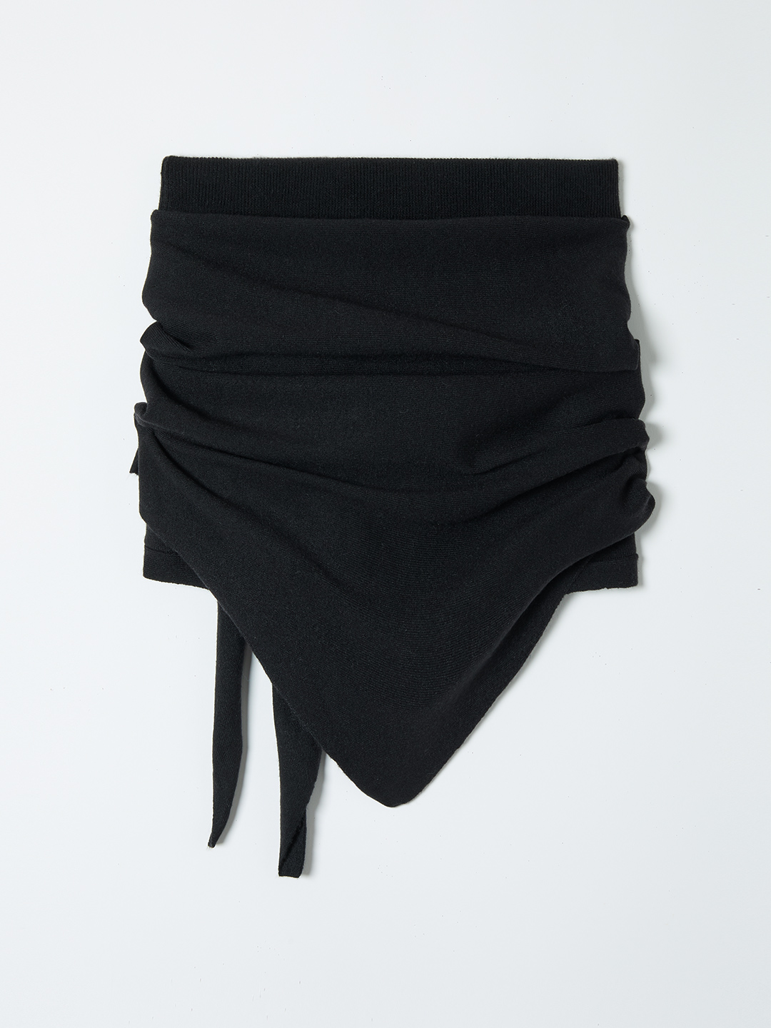 Scarf Knit Shorts 詳細画像 Black 2