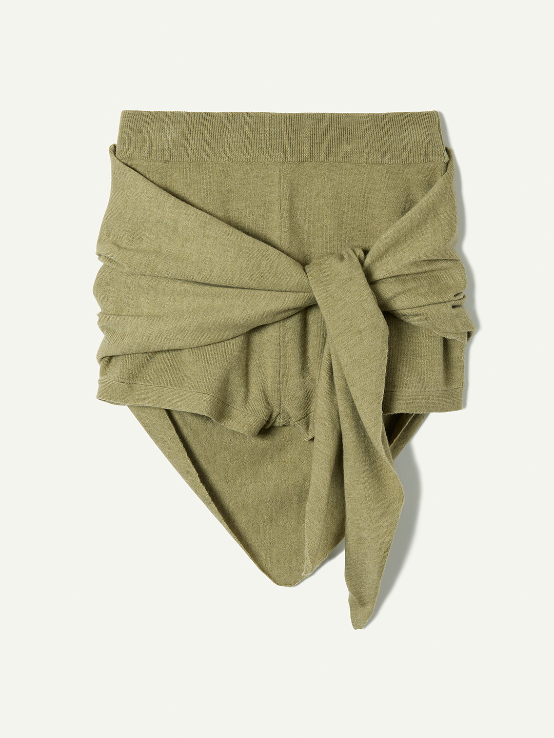 Scarf Knit Shorts 詳細画像 Green 1