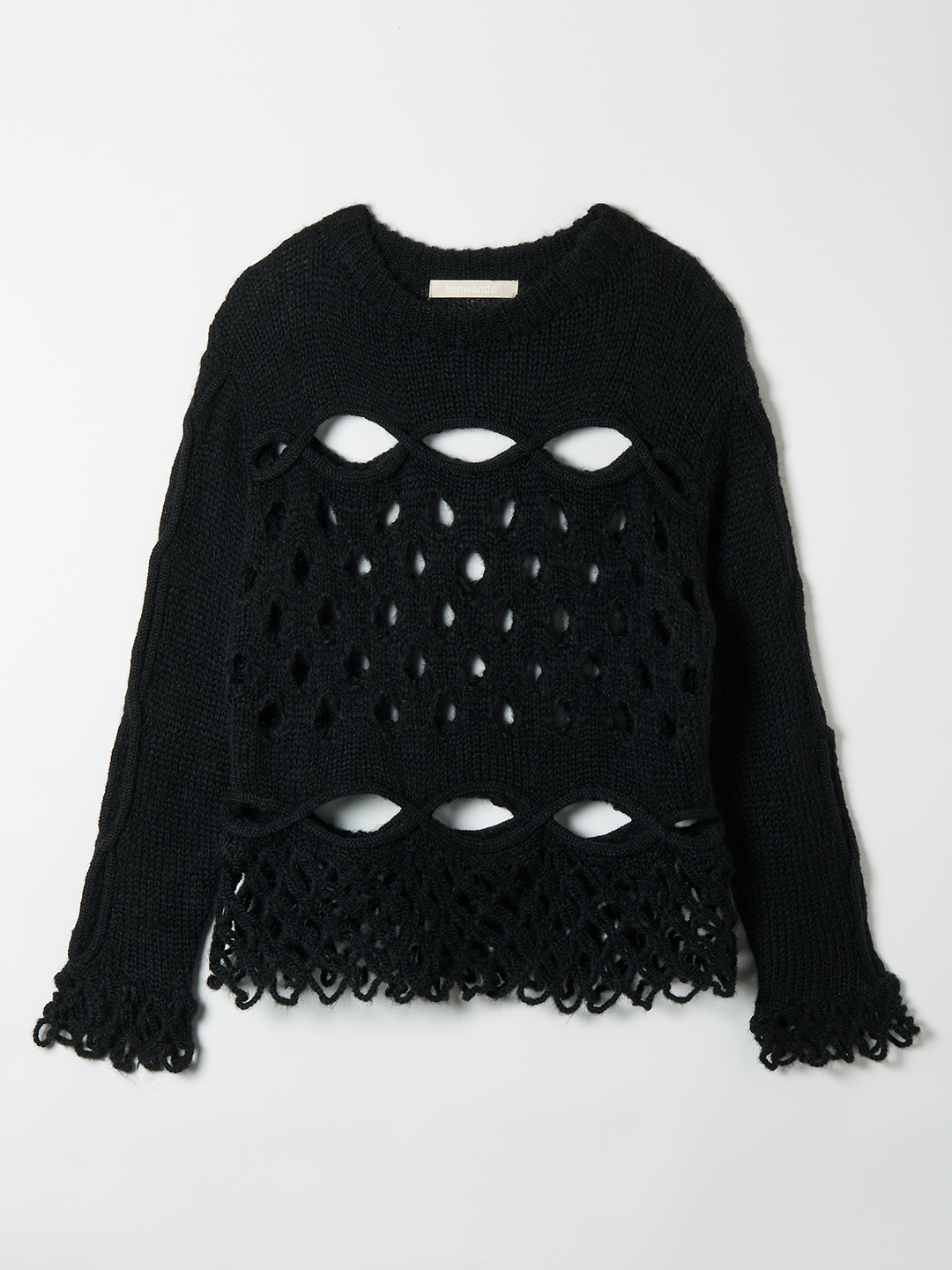 Cable&Dot Mohair Sweater