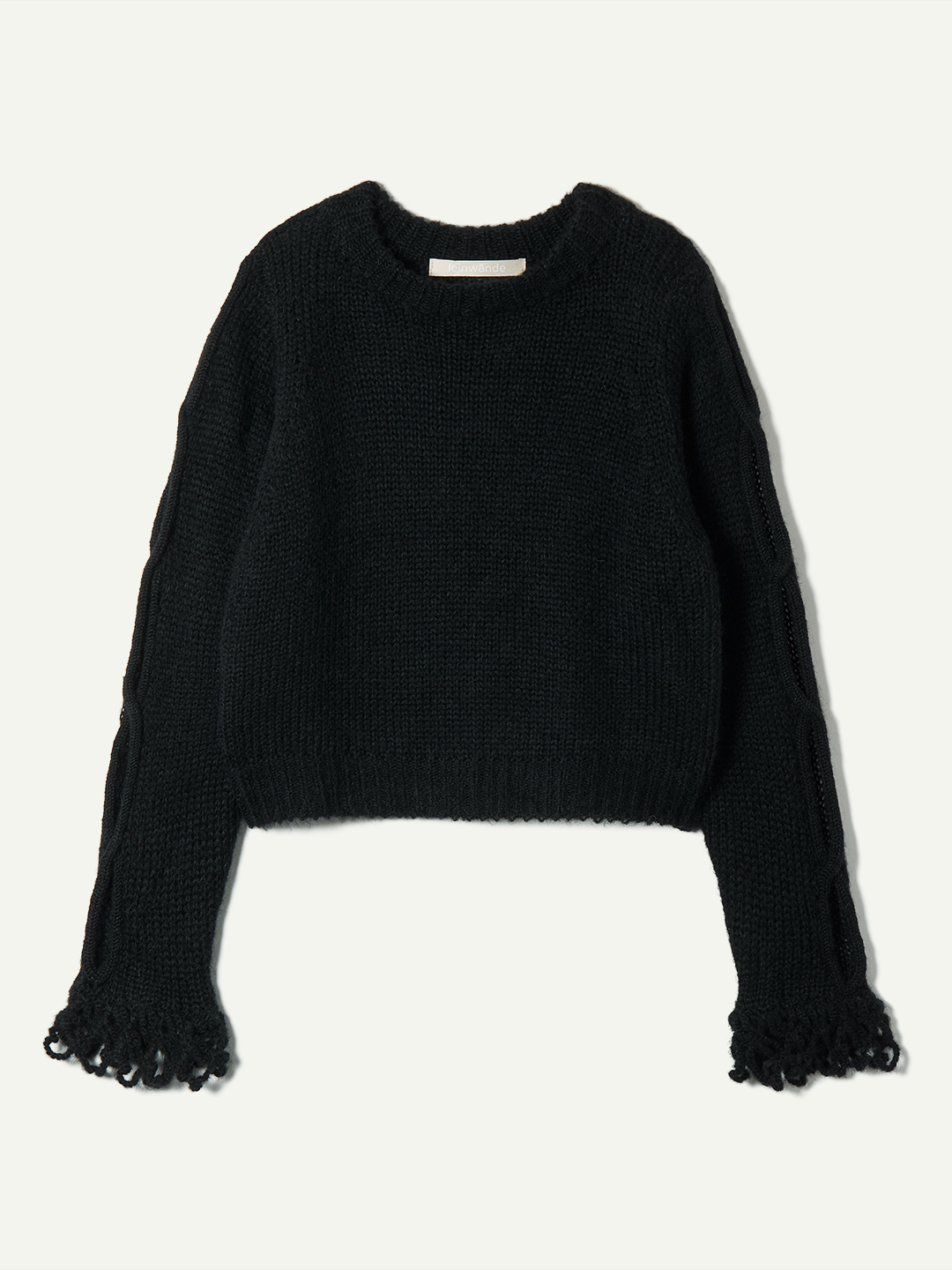 Open Cable Sweater
