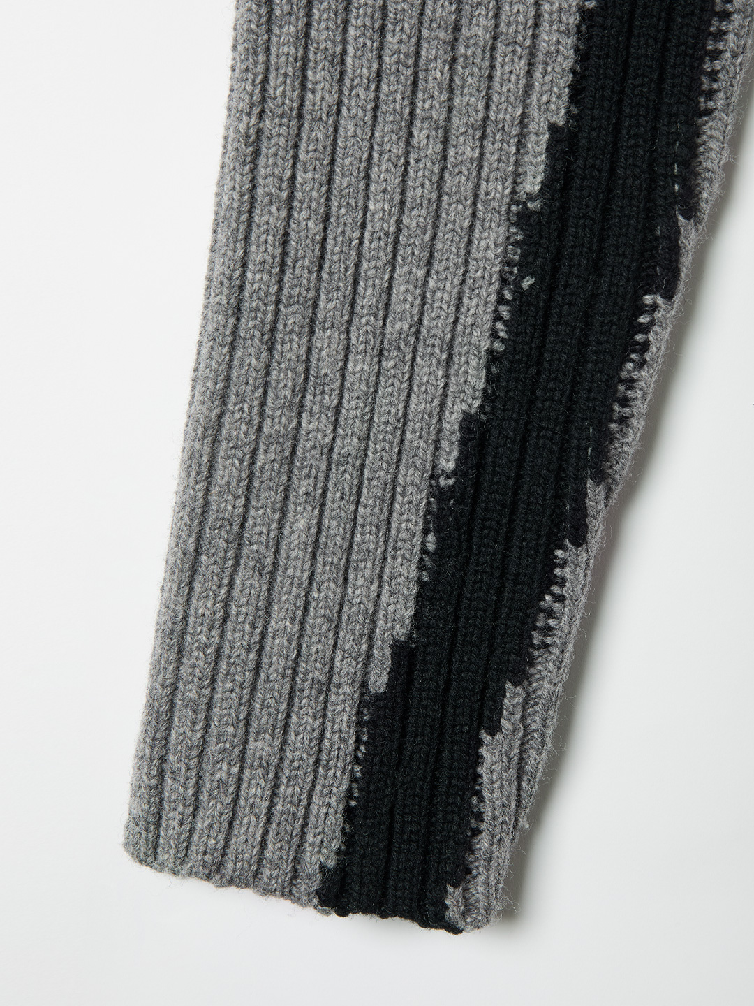 Landscape Intarsia Knit Top 詳細画像 Black 4