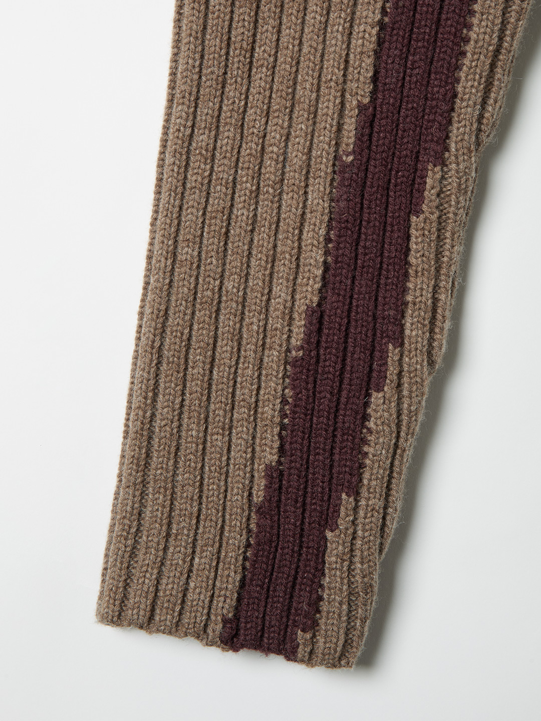 Landscape Intarsia Knit Top 詳細画像 Brown 4