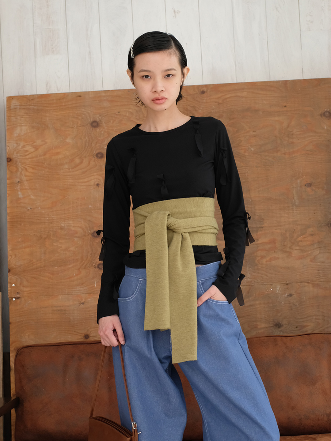Fortune Ribbon Top