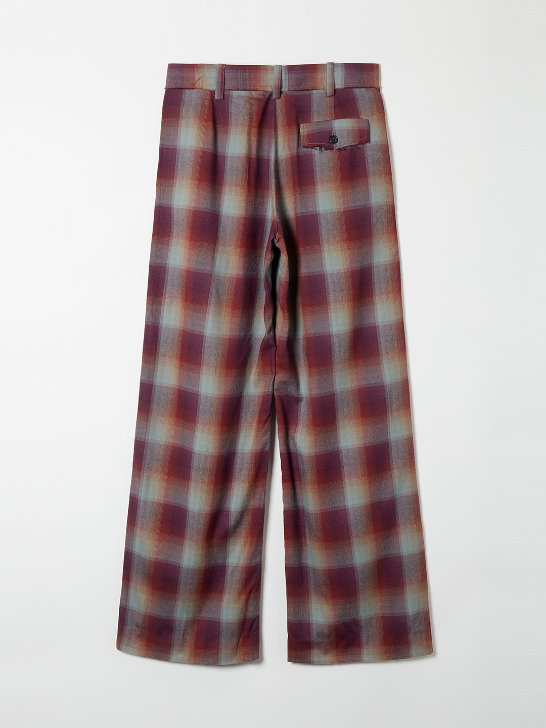 Relax Check Trousers 詳細画像 Red 2