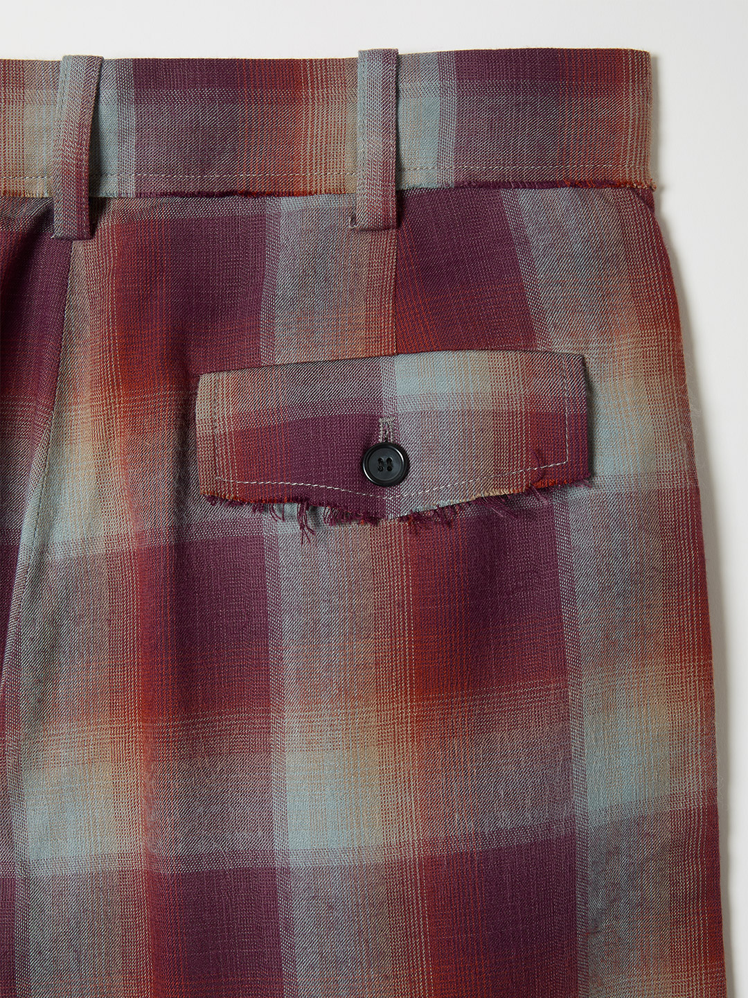 Relax Check Trousers 詳細画像 Red 4