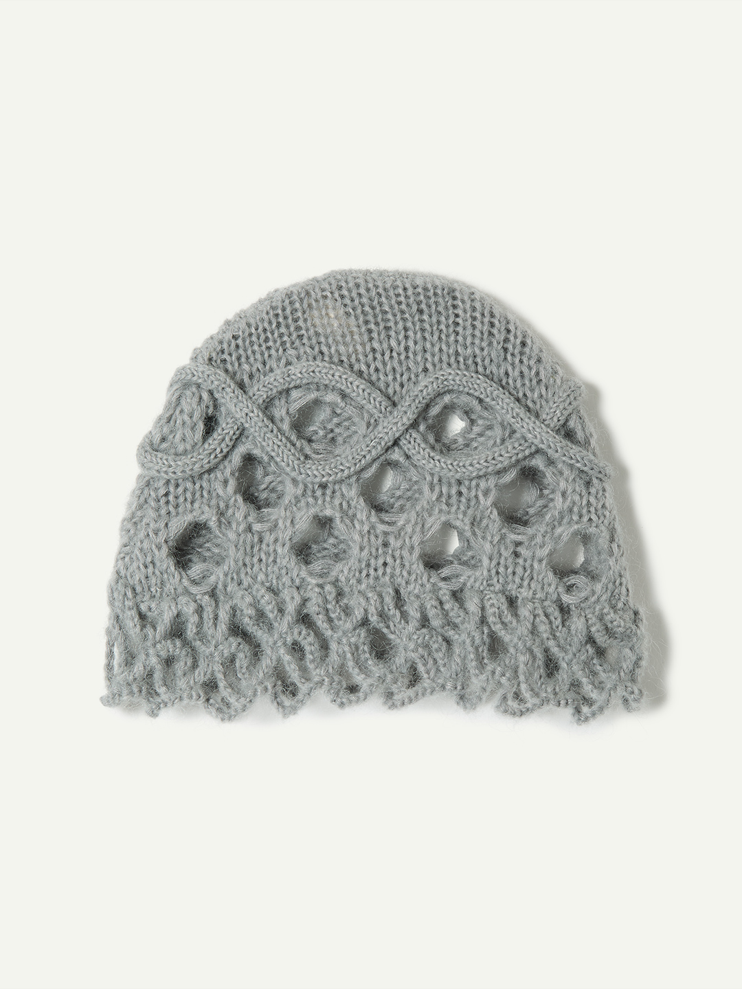 Cable&Dot Mohair Hat