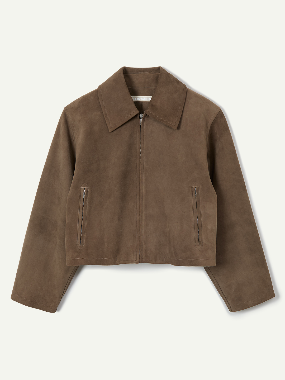 Suede Leather Jacket 詳細画像 Greige 1