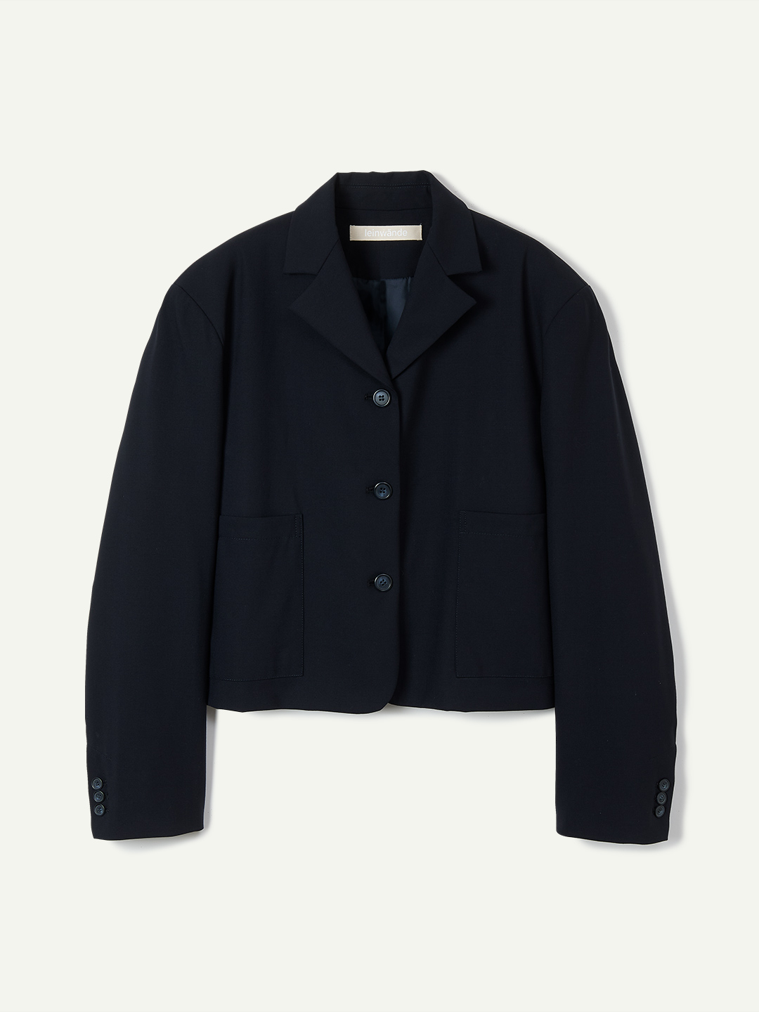Compact Single Jacket/Navy | leinwände | ラインヴァンドの公式