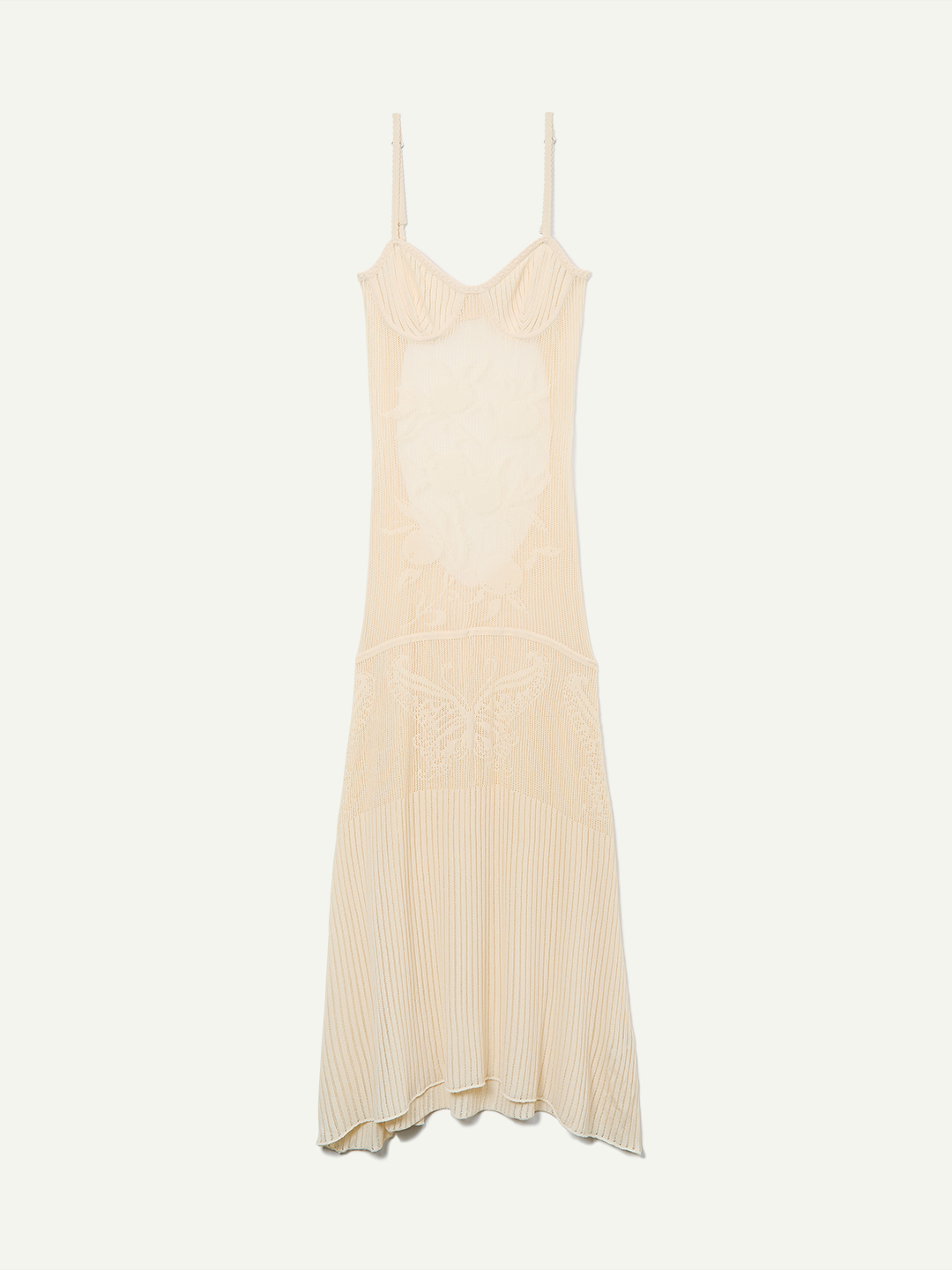 Blueberry Lace Slip Dress 詳細画像 White 1