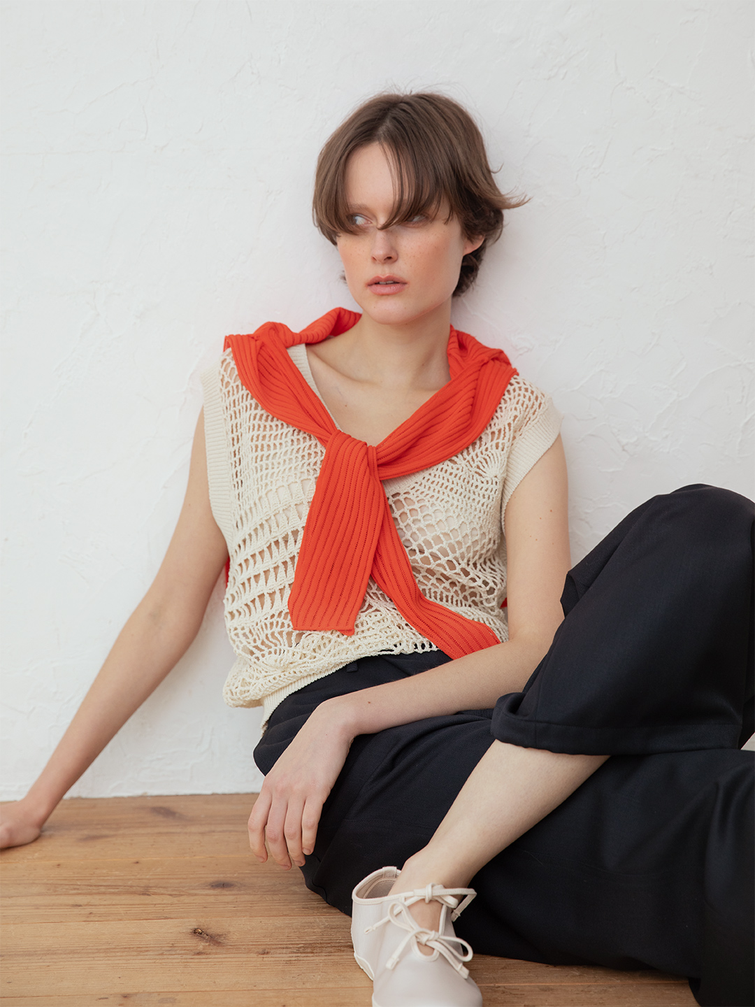 Blueberry Lace Top 詳細画像 Red 4