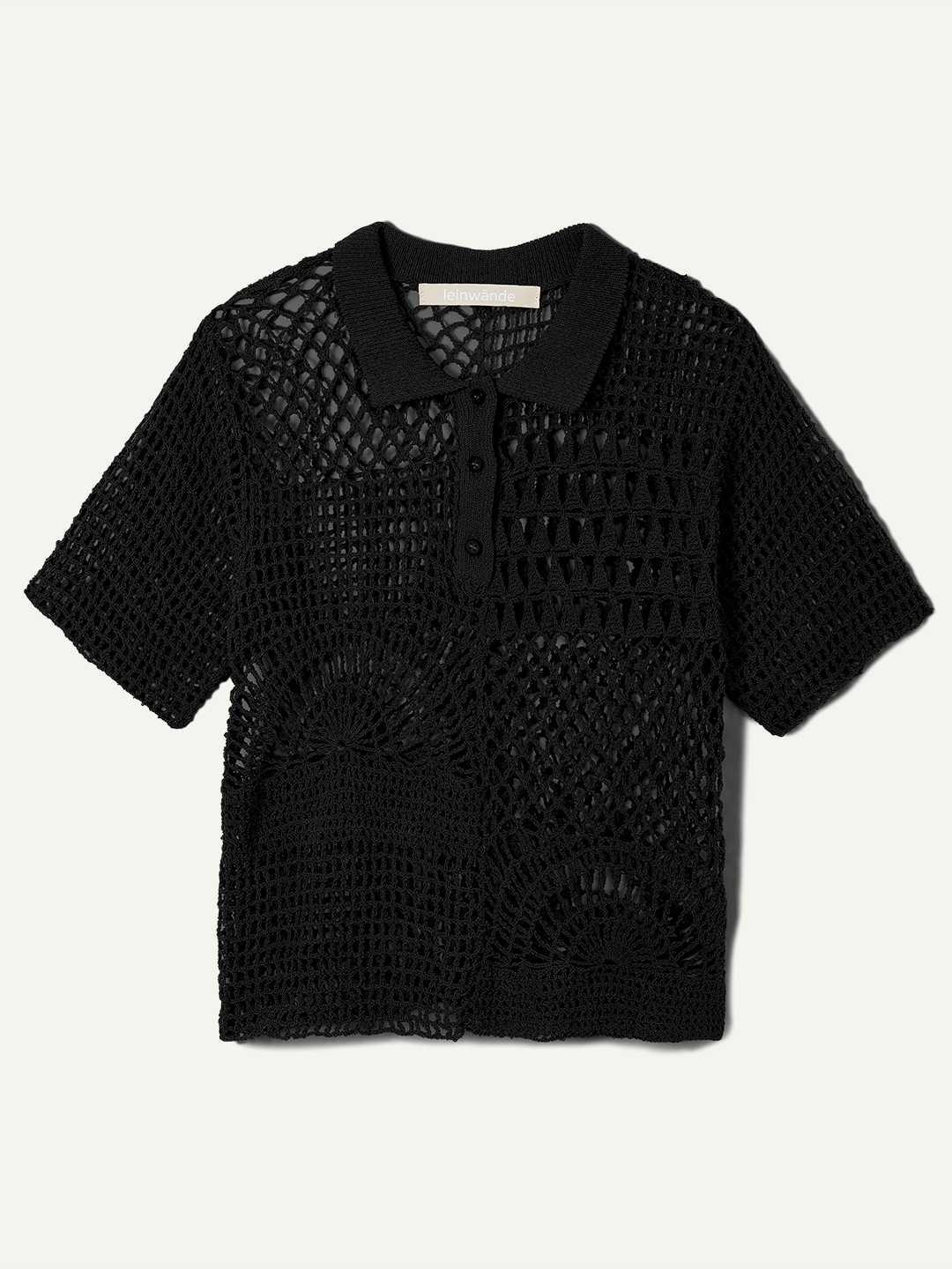 Landscape Crochet Polo/Orange | leinwände | ラインヴァンドの公式