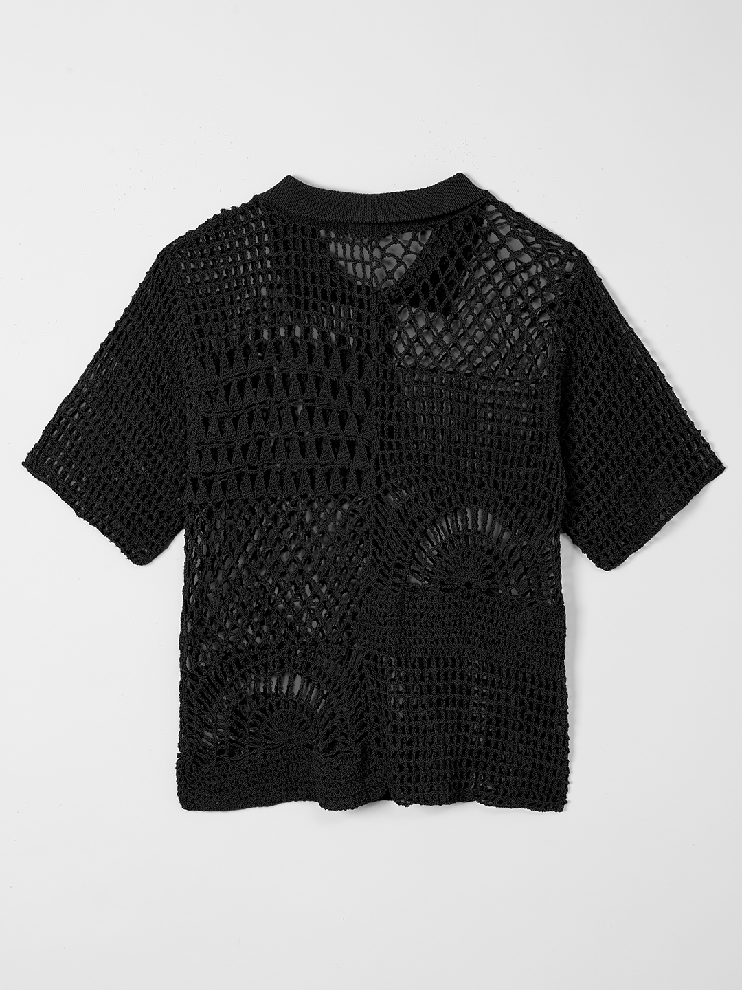 Landscape Crochet Polo 詳細画像 Black 2