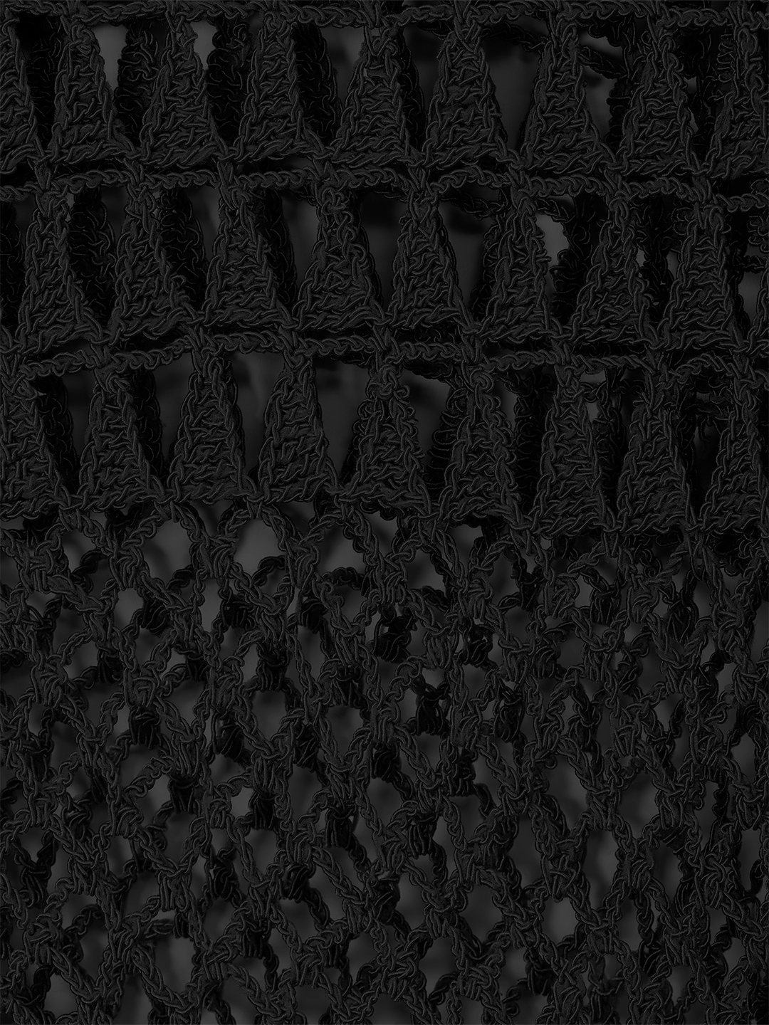 Landscape Crochet Polo 詳細画像 Black 3