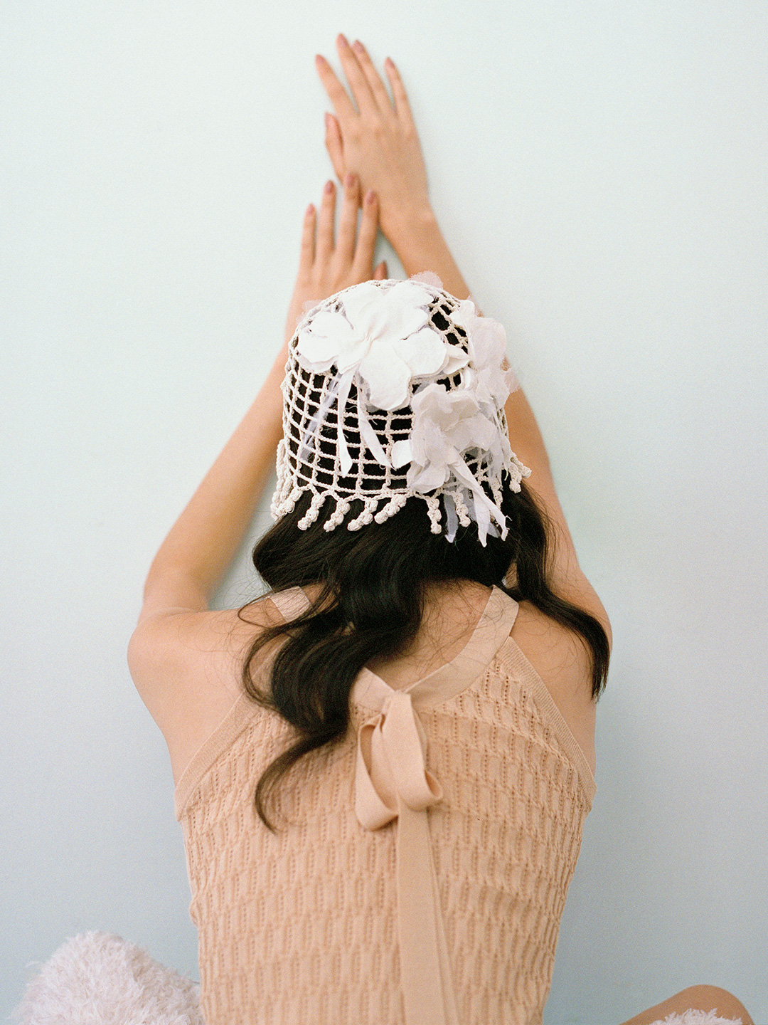 Mixture Rib Knitted Tank 詳細画像 Beige 2