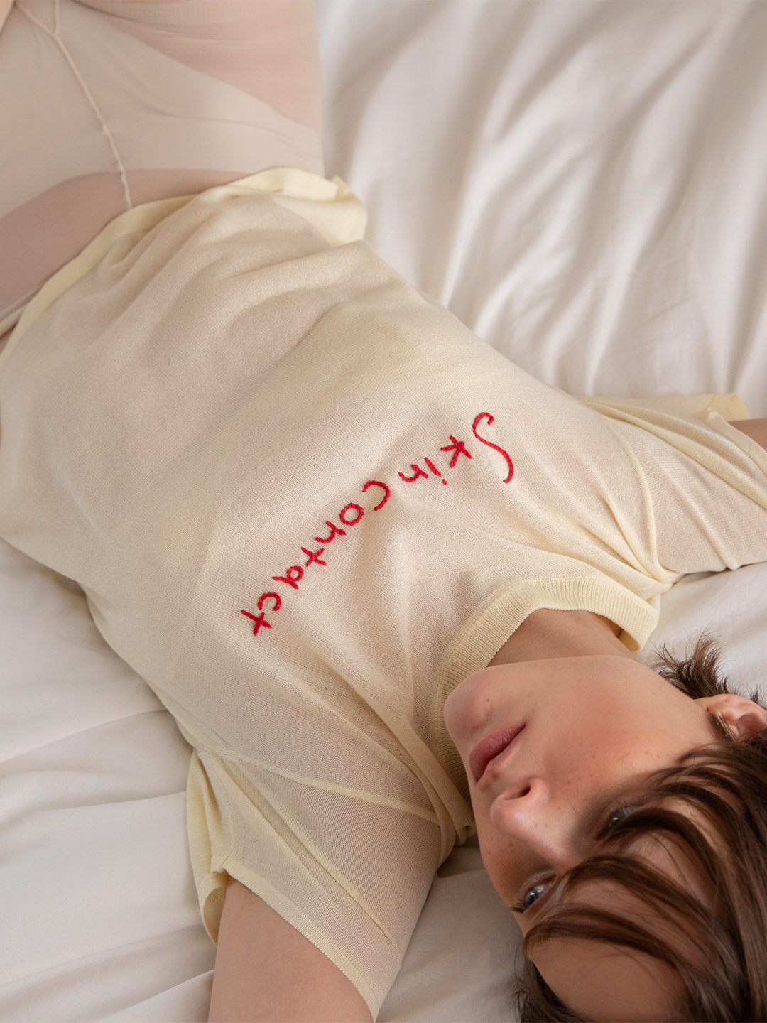 Skin Contact Knitted Tee