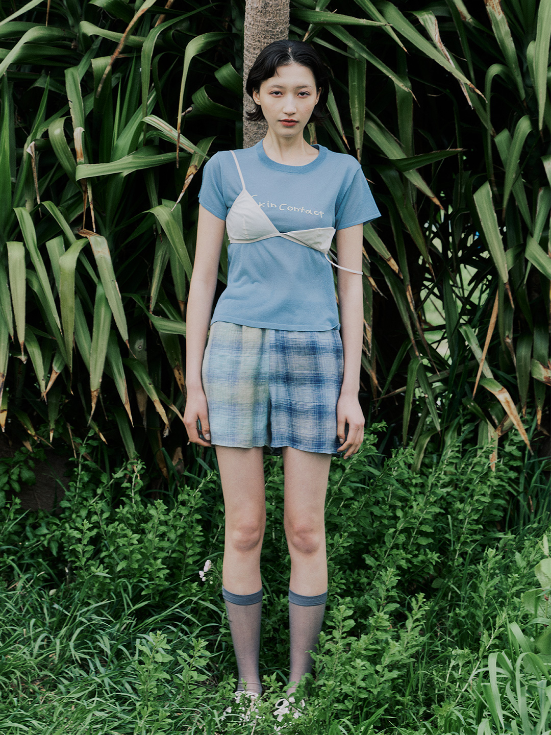 Skin Contact Knitted Tee