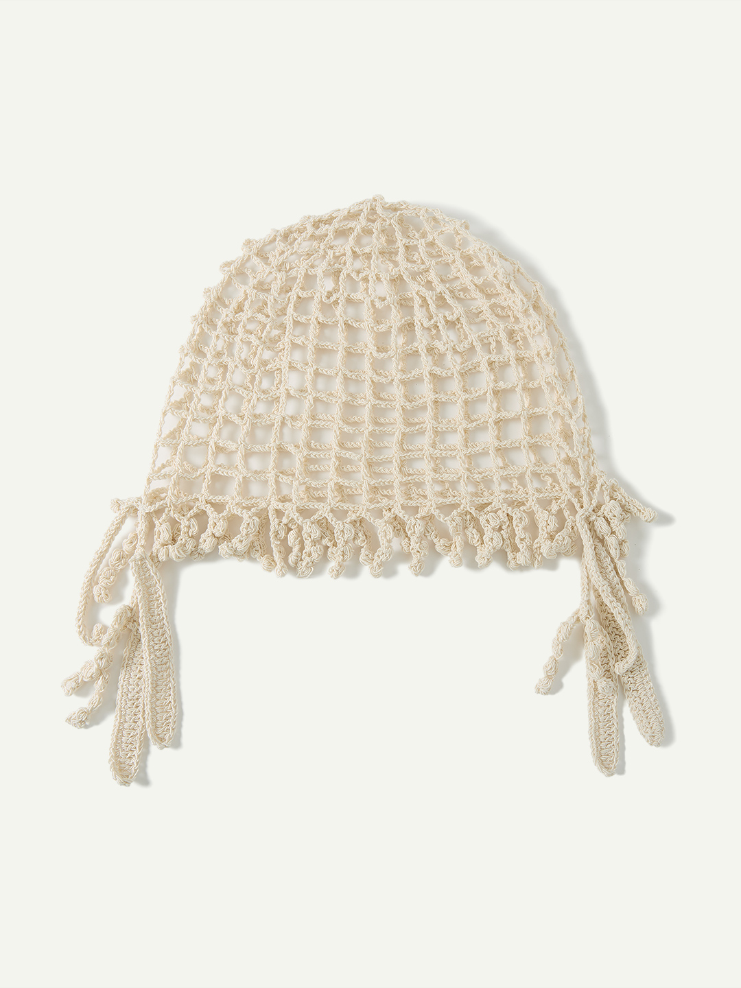 Wattle Crochet Cap 詳細画像 White 1