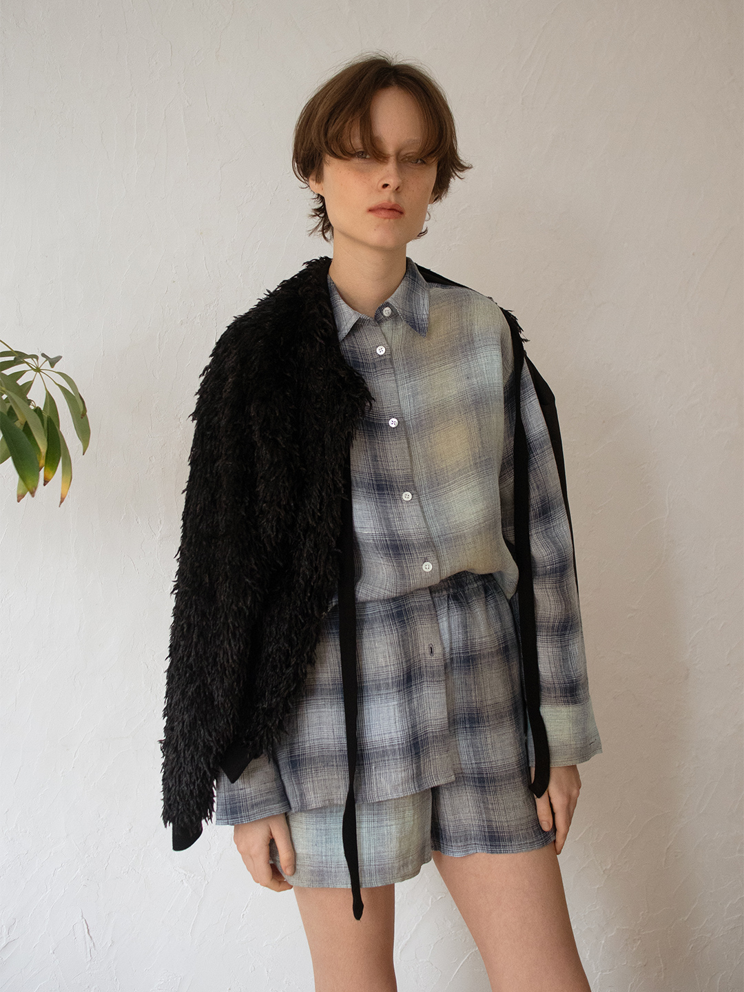 Feather Ribbon Top 詳細画像 Black 3