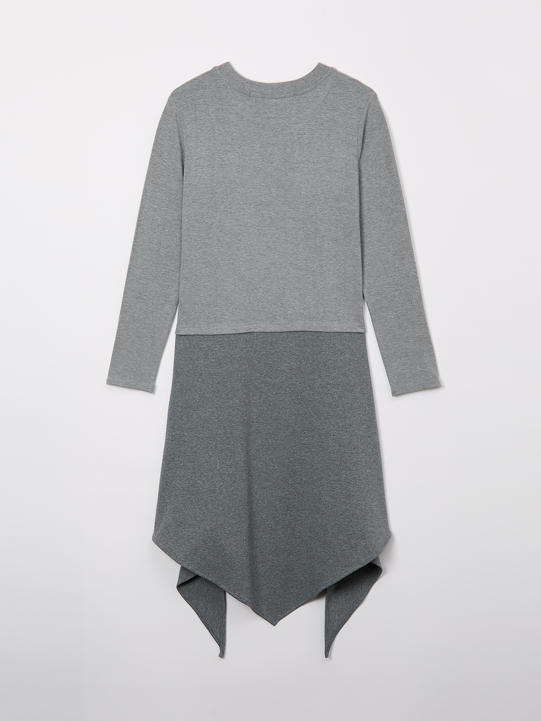 Scarf Long T-Shirt 詳細画像 Gray 2