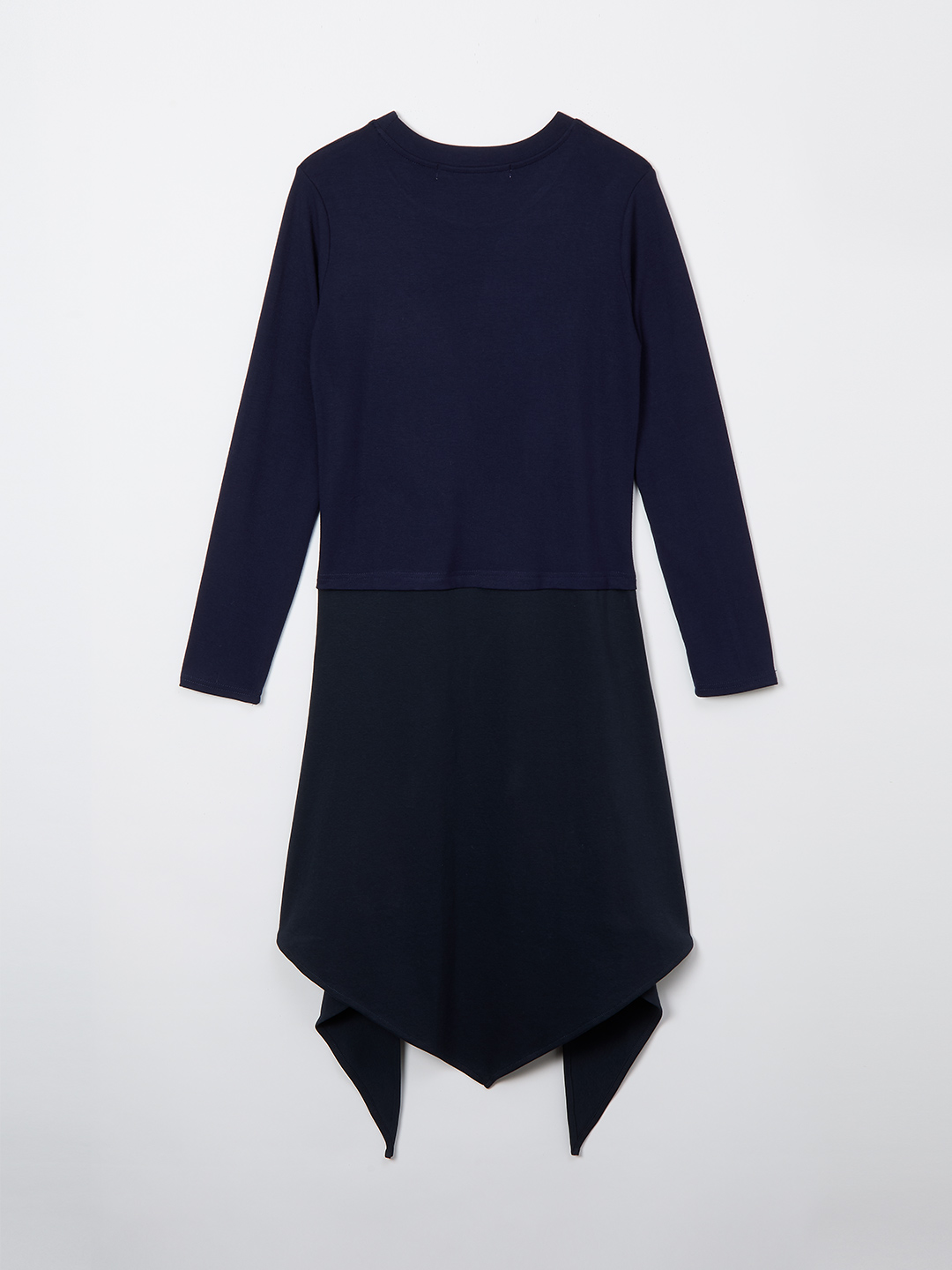 Scarf Long T-Shirt 詳細画像 Navy 2