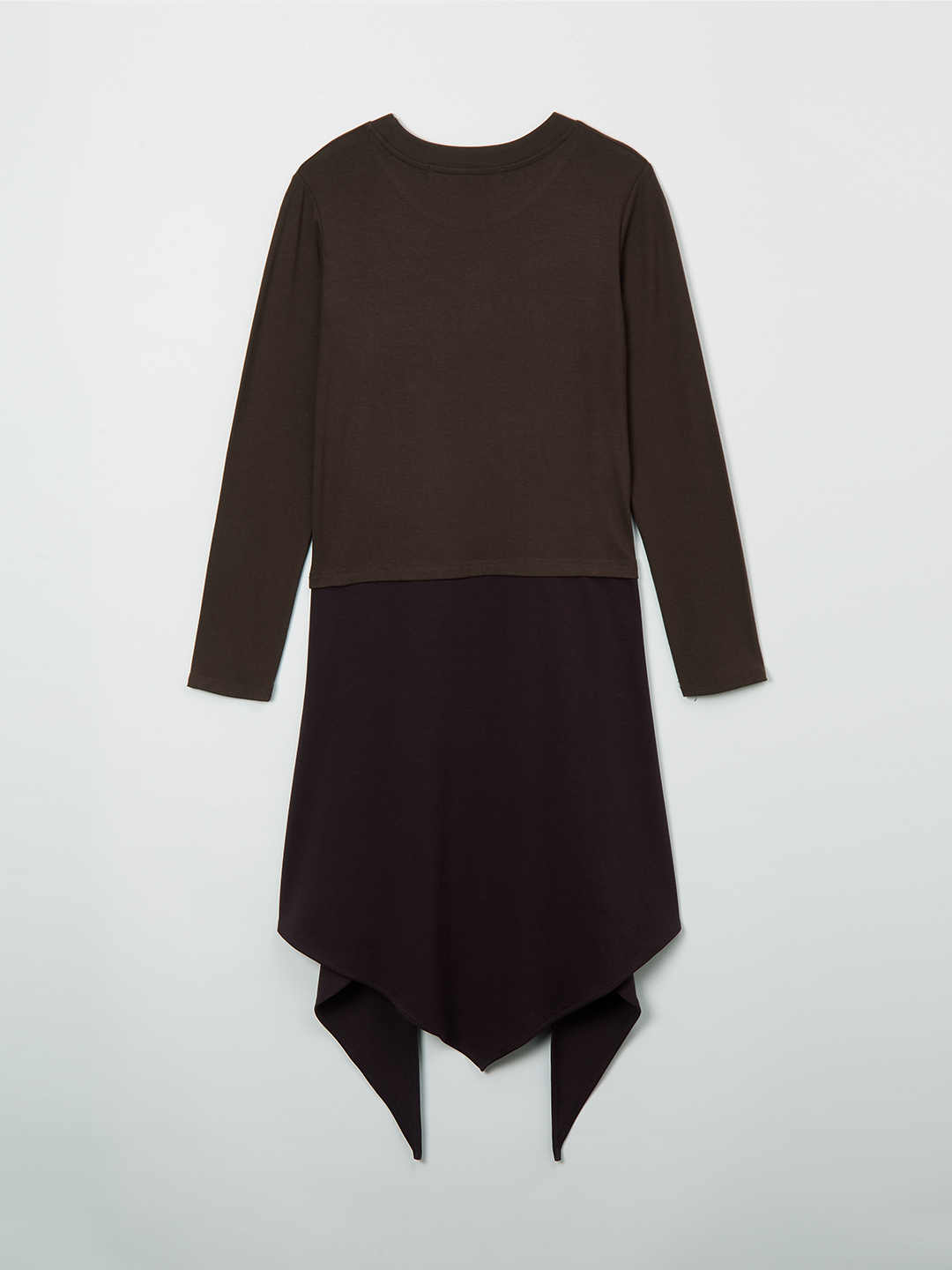 Scarf Long T-Shirt 詳細画像 Brown 2