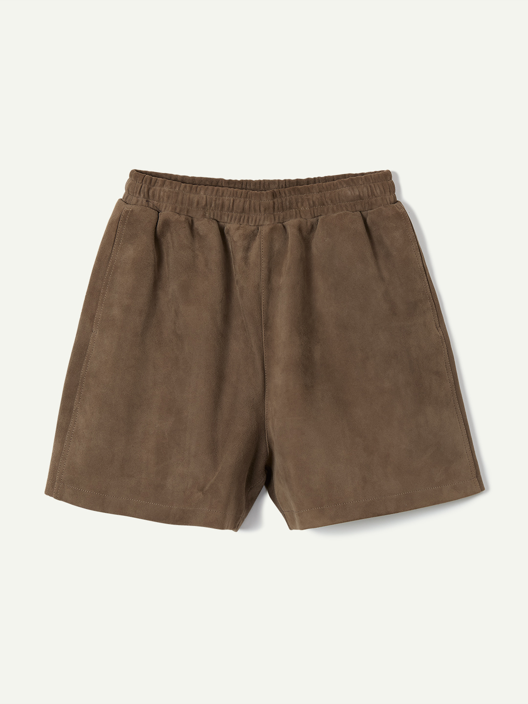 Suede Easy Shorts/Brown | leinwände | ラインヴァンドの公式 