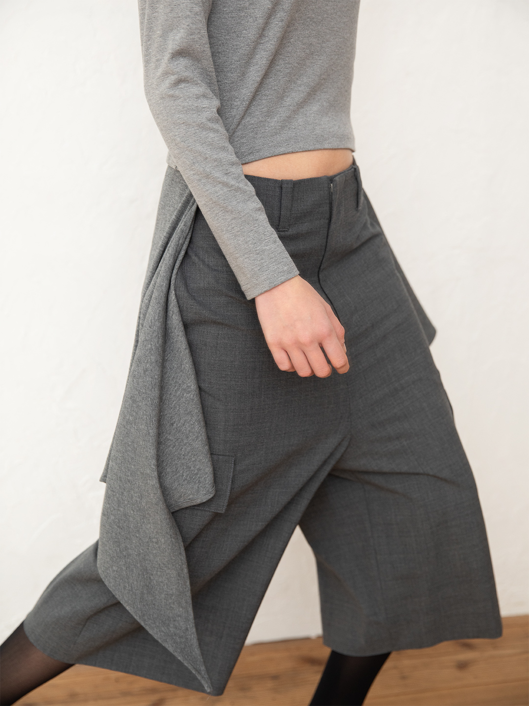 Straight Cropped Shorts